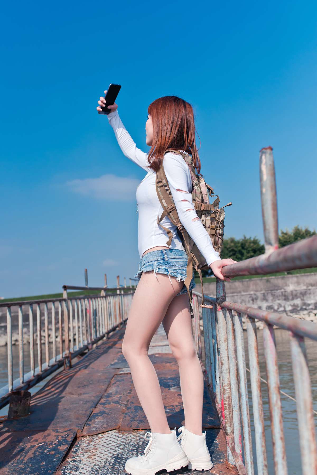 图片[256]-微博小姐姐@清水由乃 御风街拍 轻水海鸥岛RS牛仔街拍 在线浏览 – 速更版-美库