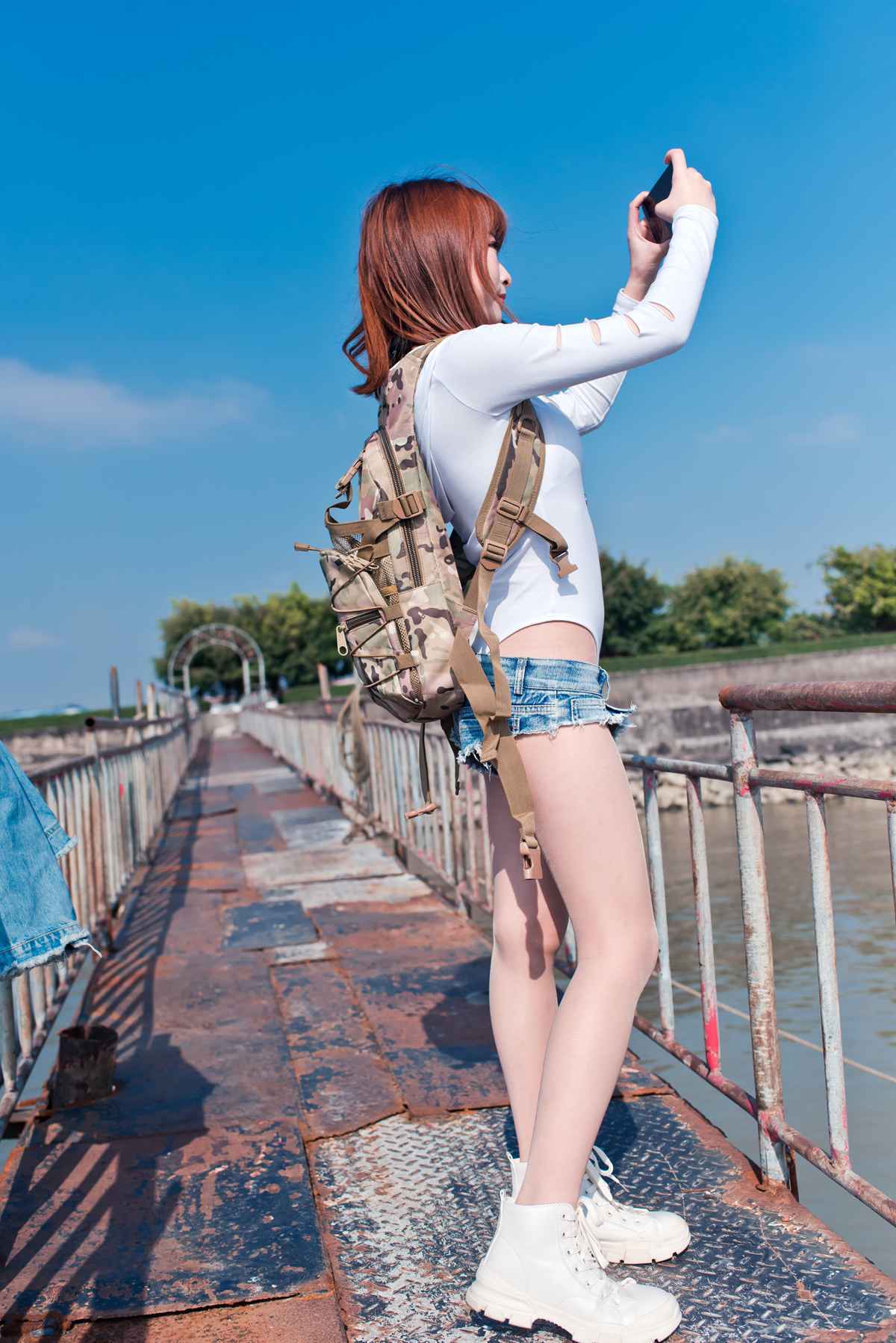 图片[155]-微博小姐姐@清水由乃 御风街拍 轻水海鸥岛RS牛仔街拍 在线浏览 – 速更版-美库