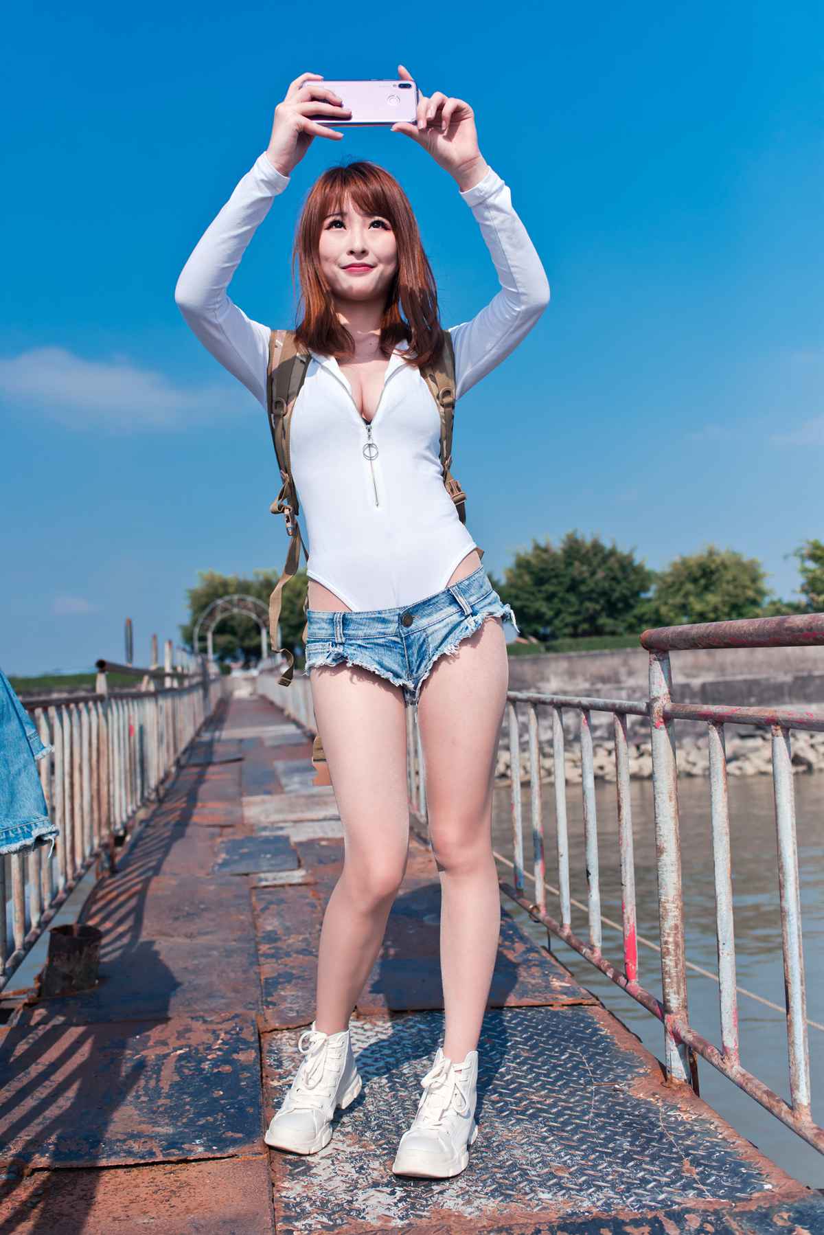 图片[224]-微博小姐姐@清水由乃 御风街拍 轻水海鸥岛RS牛仔街拍 在线浏览 – 速更版-美库
