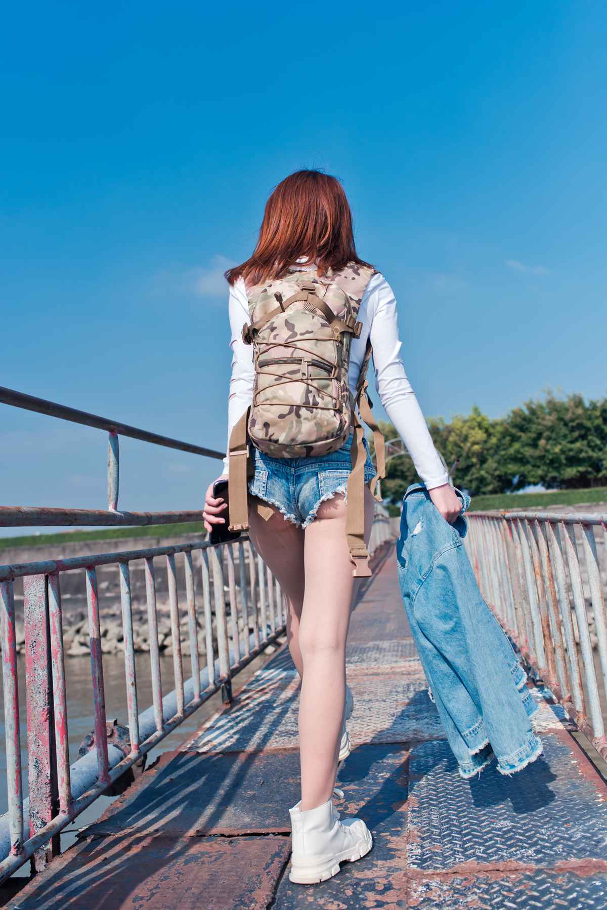 图片[119]-微博小姐姐@清水由乃 御风街拍 轻水海鸥岛RS牛仔街拍 在线浏览 – 速更版-美库