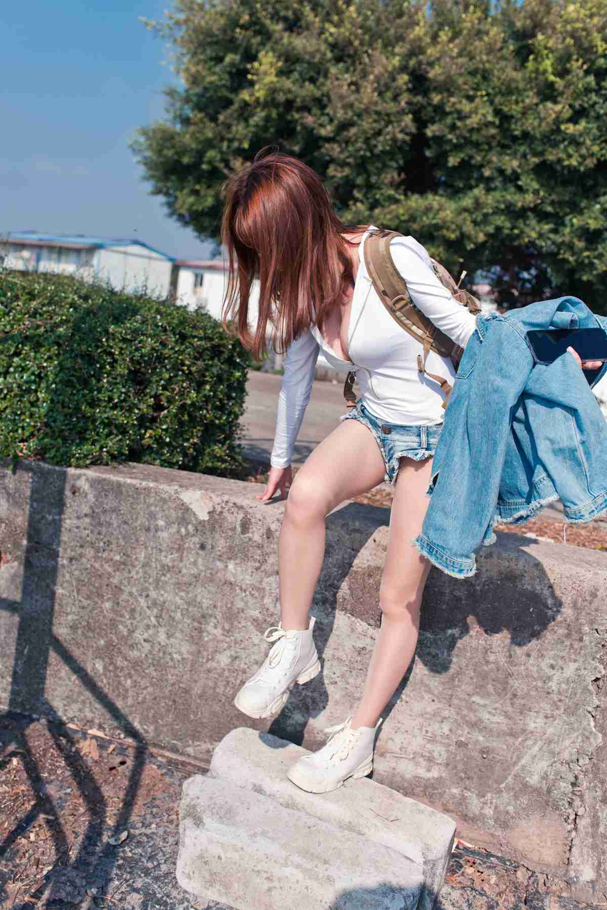 图片[142]-微博小姐姐@清水由乃 御风街拍 轻水海鸥岛RS牛仔街拍 在线浏览 – 速更版-美库