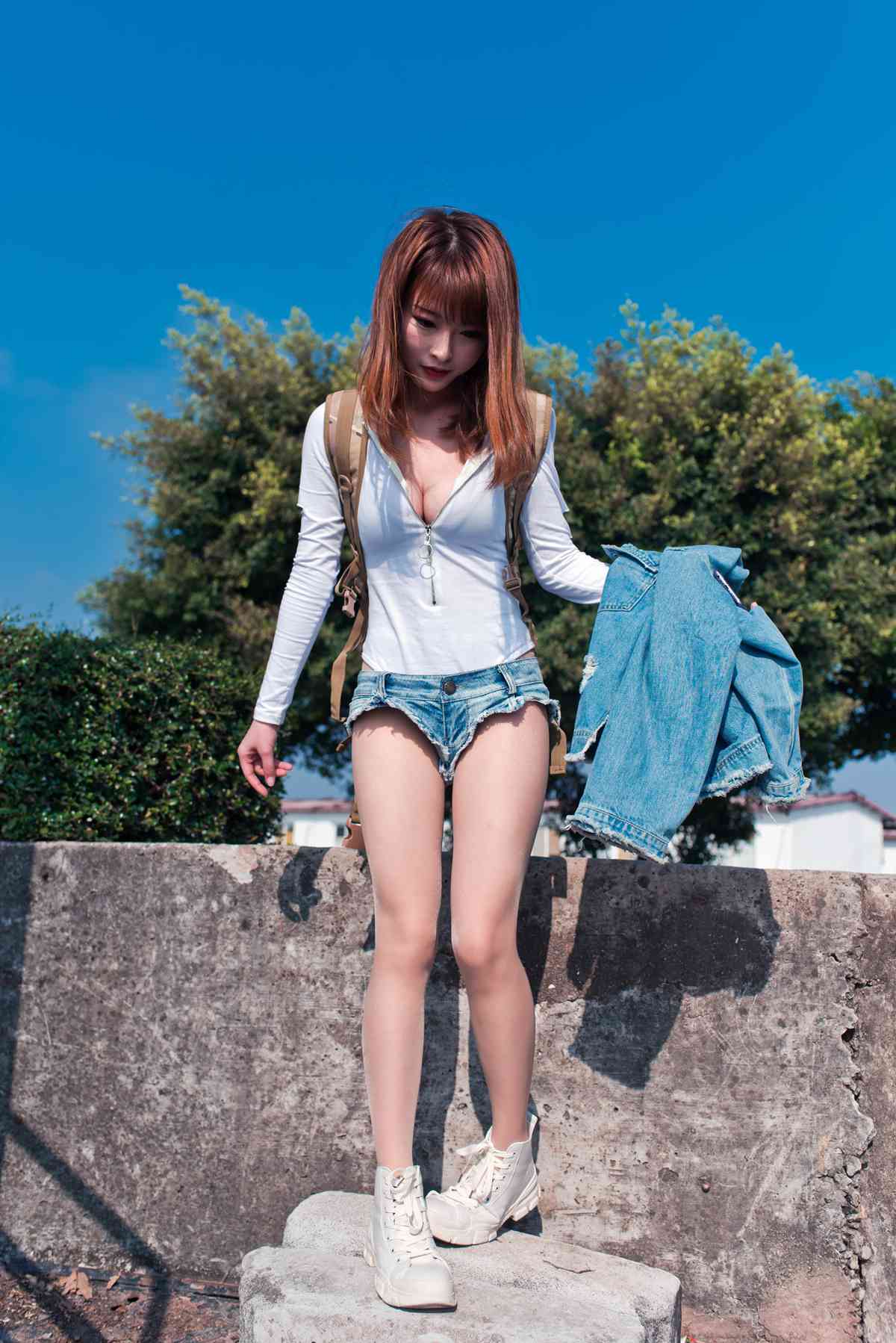 图片[227]-微博小姐姐@清水由乃 御风街拍 轻水海鸥岛RS牛仔街拍 在线浏览 – 速更版-美库