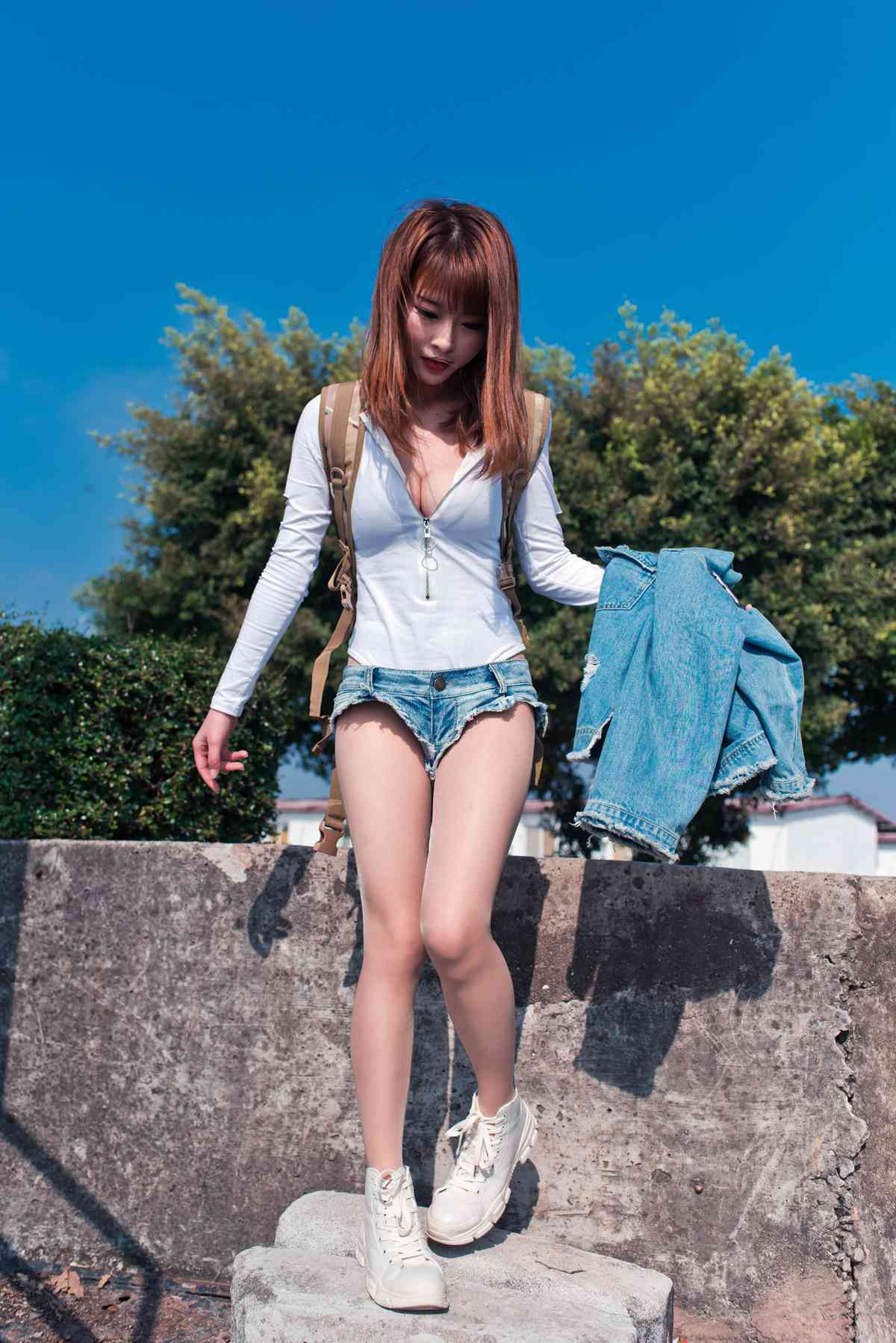 图片[339]-微博小姐姐@清水由乃 御风街拍 轻水海鸥岛RS牛仔街拍 在线浏览 – 速更版-美库