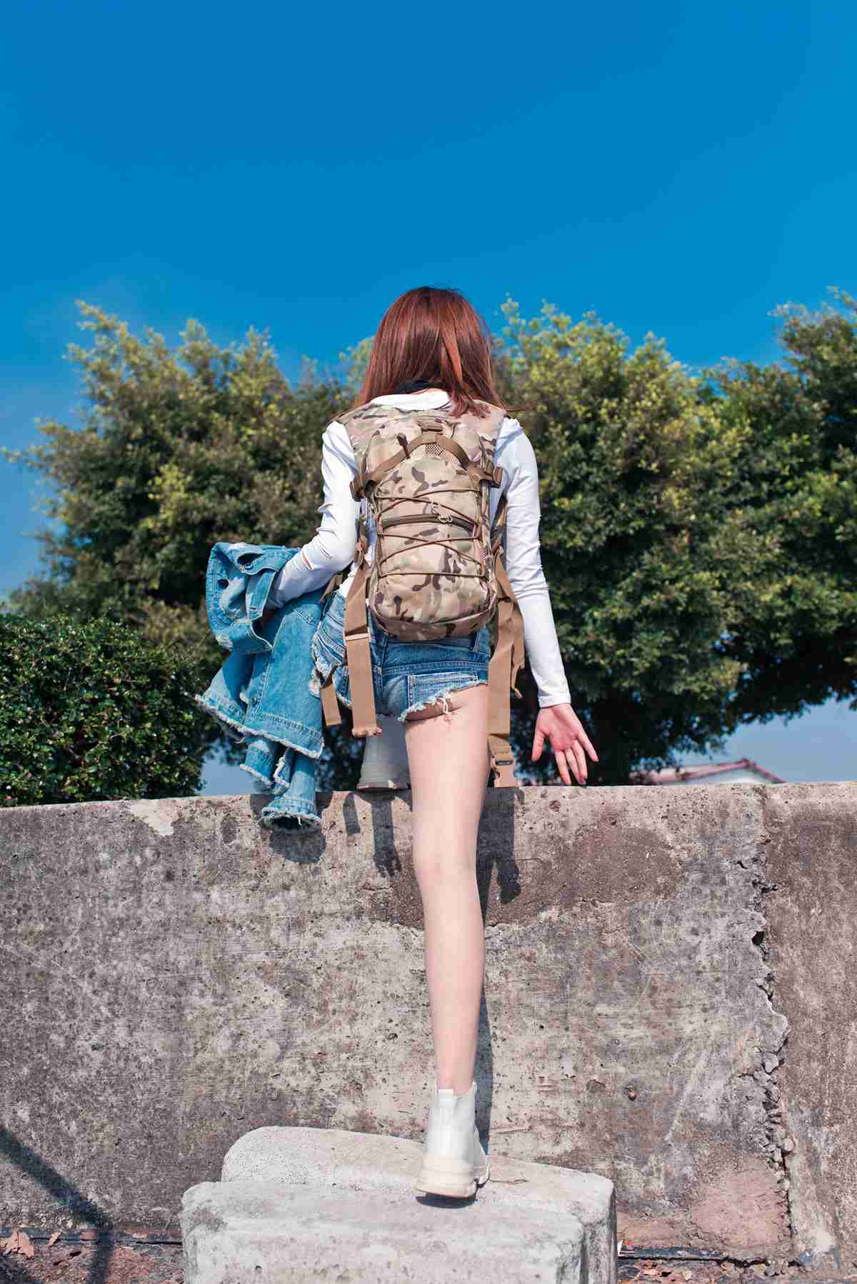 图片[401]-微博小姐姐@清水由乃 御风街拍 轻水海鸥岛RS牛仔街拍 在线浏览 – 速更版-美库