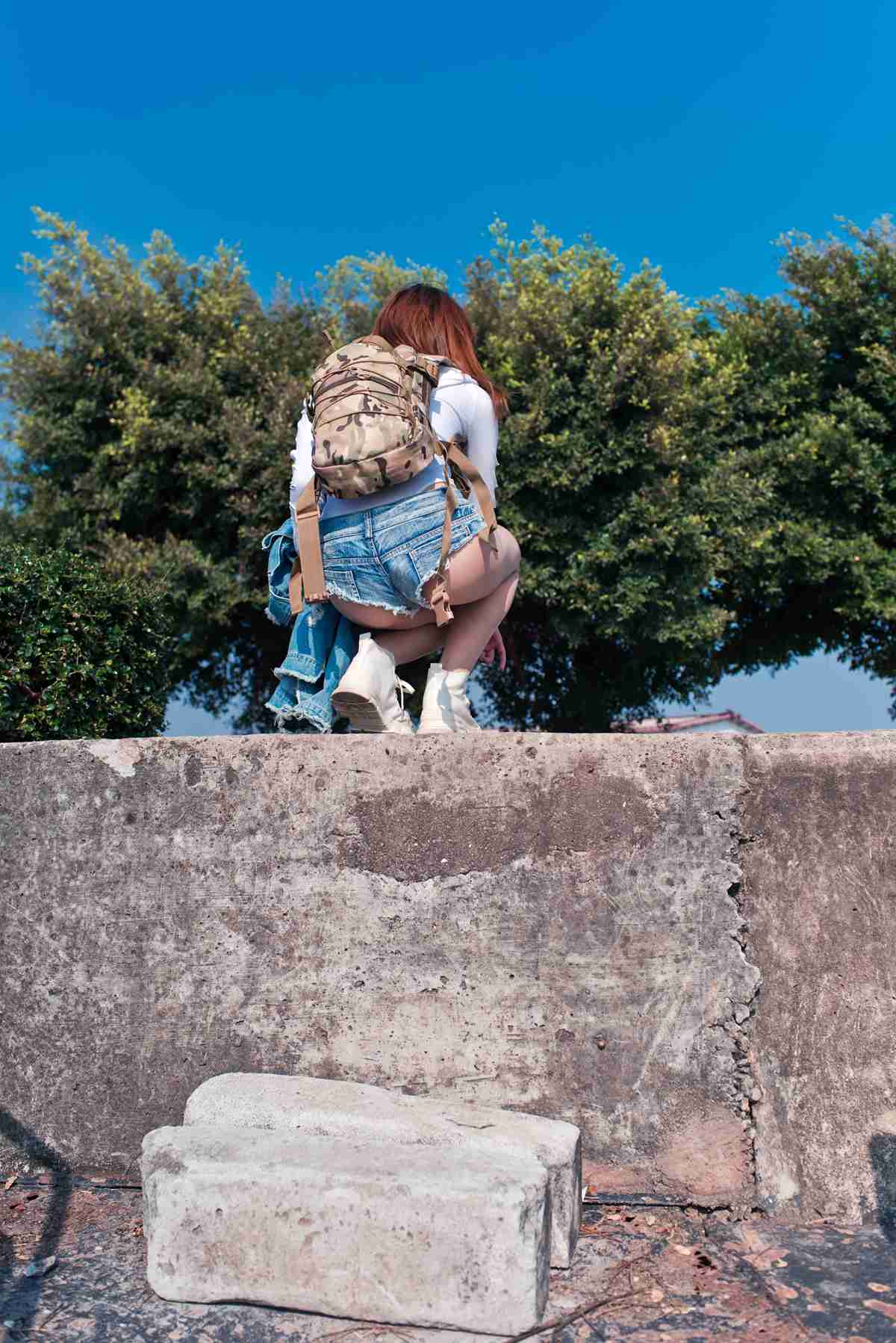 图片[321]-微博小姐姐@清水由乃 御风街拍 轻水海鸥岛RS牛仔街拍 在线浏览 – 速更版-美库