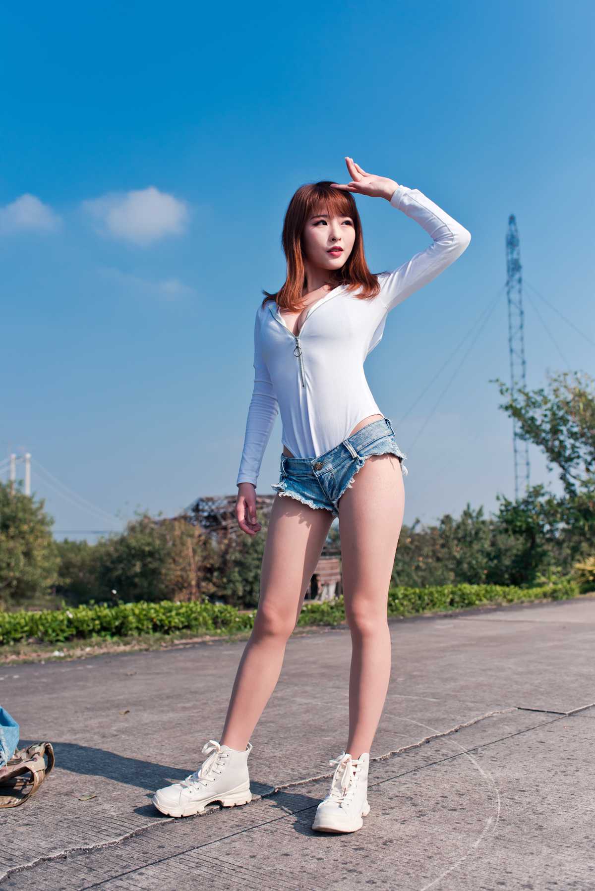 图片[75]-微博小姐姐@清水由乃 御风街拍 轻水海鸥岛RS牛仔街拍 在线浏览 – 速更版-美库