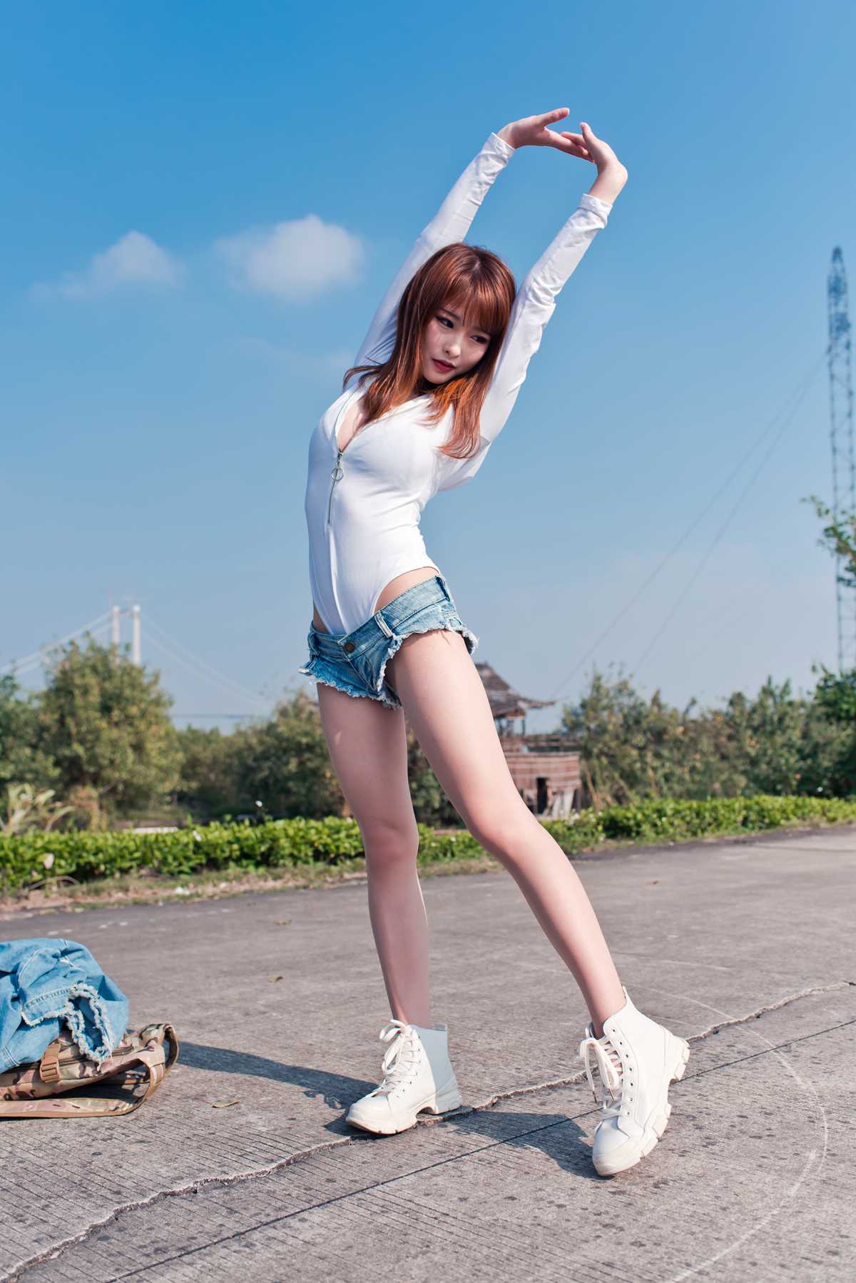 图片[174]-微博小姐姐@清水由乃 御风街拍 轻水海鸥岛RS牛仔街拍 在线浏览 – 速更版-美库