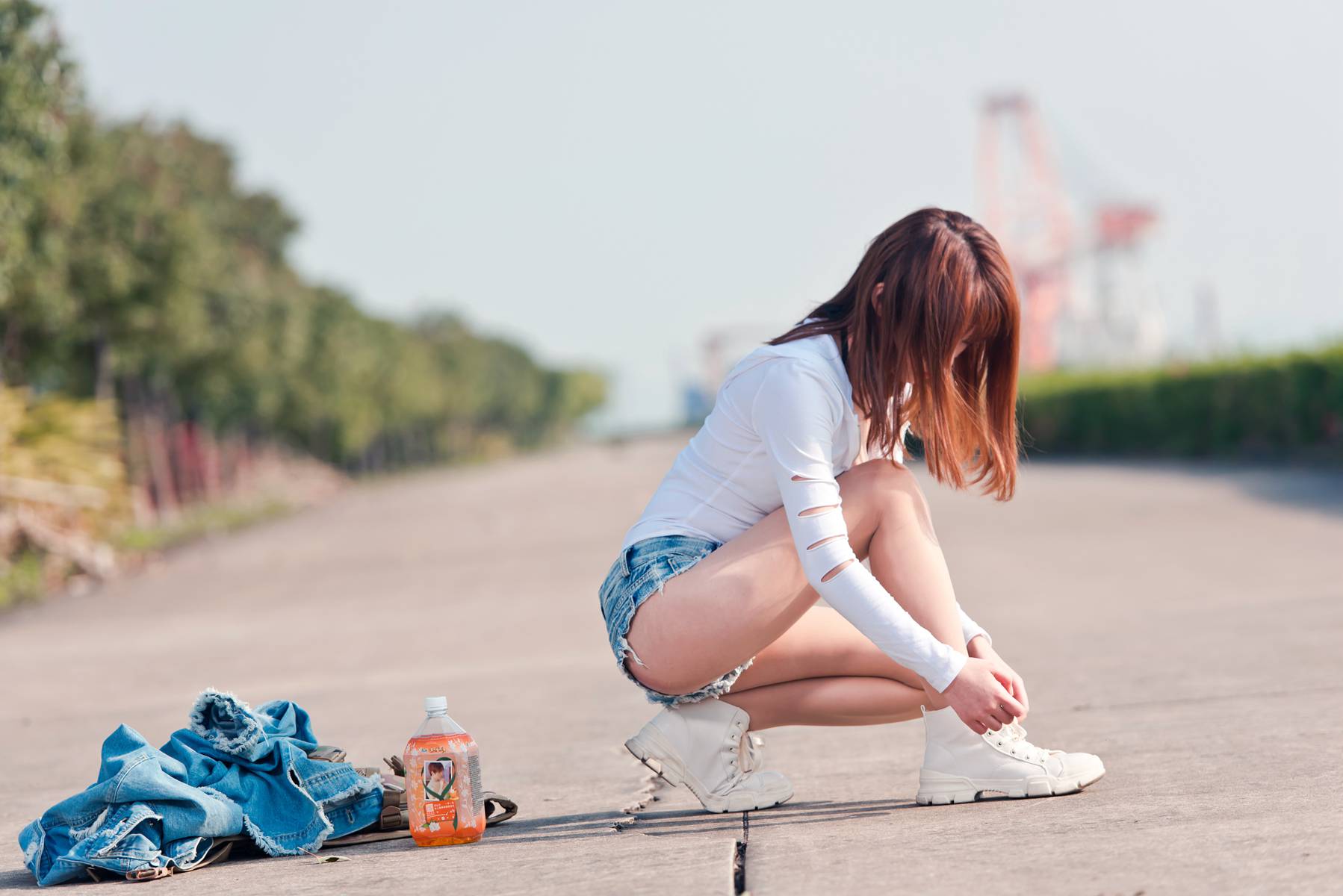 图片[150]-微博小姐姐@清水由乃 御风街拍 轻水海鸥岛RS牛仔街拍 在线浏览 – 速更版-美库