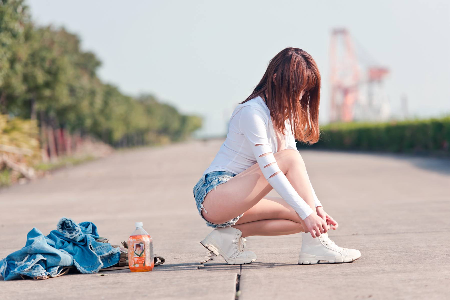 图片[128]-微博小姐姐@清水由乃 御风街拍 轻水海鸥岛RS牛仔街拍 在线浏览 – 速更版-美库