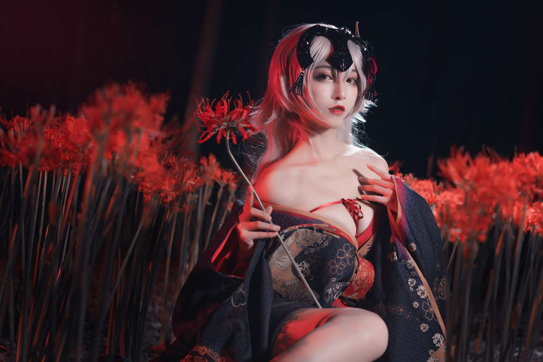 图片[3]-人气动漫Coser@铁板烧鬼舞 黑贞 在线浏览-翎羽暗房