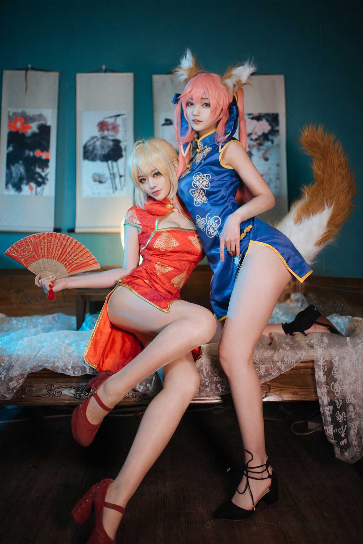 图片[13]-人气动漫Coser@铁板烧鬼舞 玉藻前旗袍归档 在线浏览 – 速更版-美库