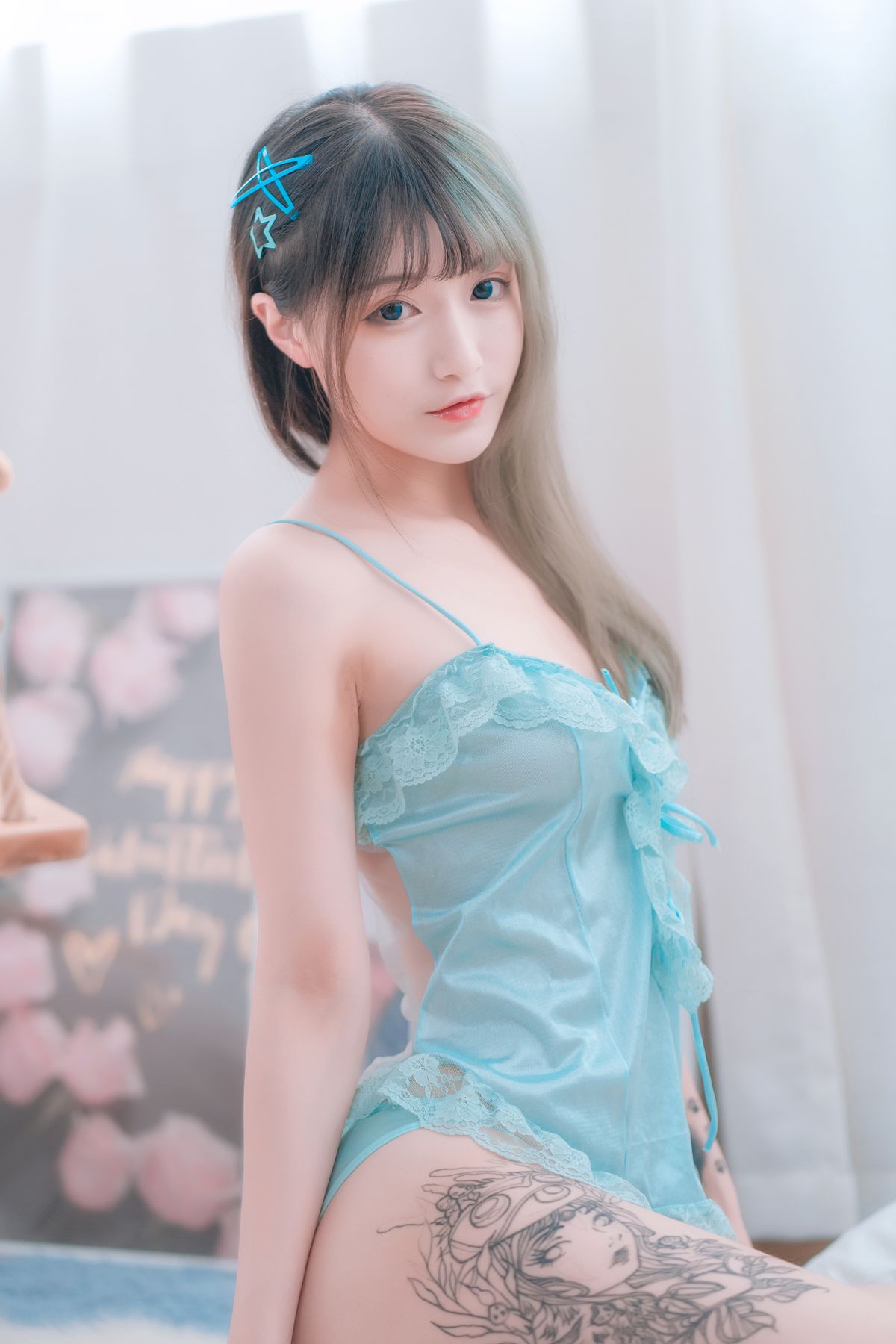 图片[13]-人气动漫Coser@铁板烧鬼舞 制服本 露背 在线浏览 – 速更版-美库