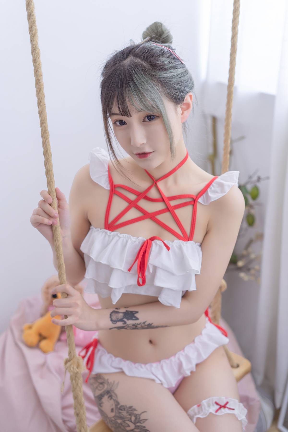 图片[17]-人气动漫Coser@铁板烧鬼舞 制服本 泳衣 在线浏览 – 速更版-美库