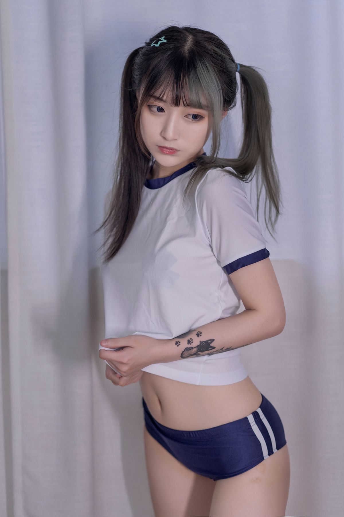 图片[18]-人气动漫Coser@铁板烧鬼舞 制服本 体操服 在线浏览 – 速更版-美库