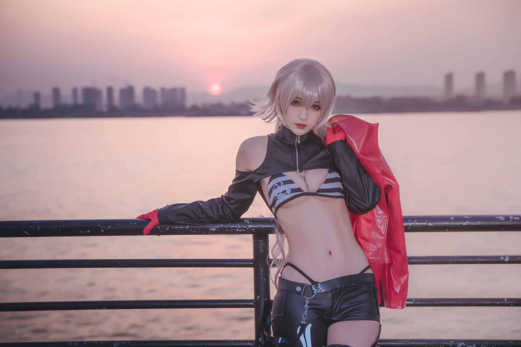 图片[14]-人气动漫Coser@铁板烧鬼舞 中山码头黑贞黑呆双人 在线浏览 – 速更版-美库