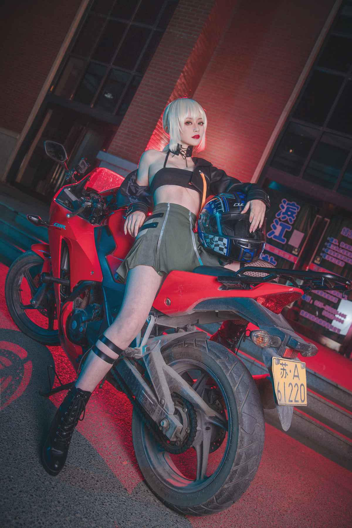 图片[15]-人气动漫Coser@铁板烧鬼舞 中山码头黑贞黑呆双人 在线浏览 – 速更版-美库