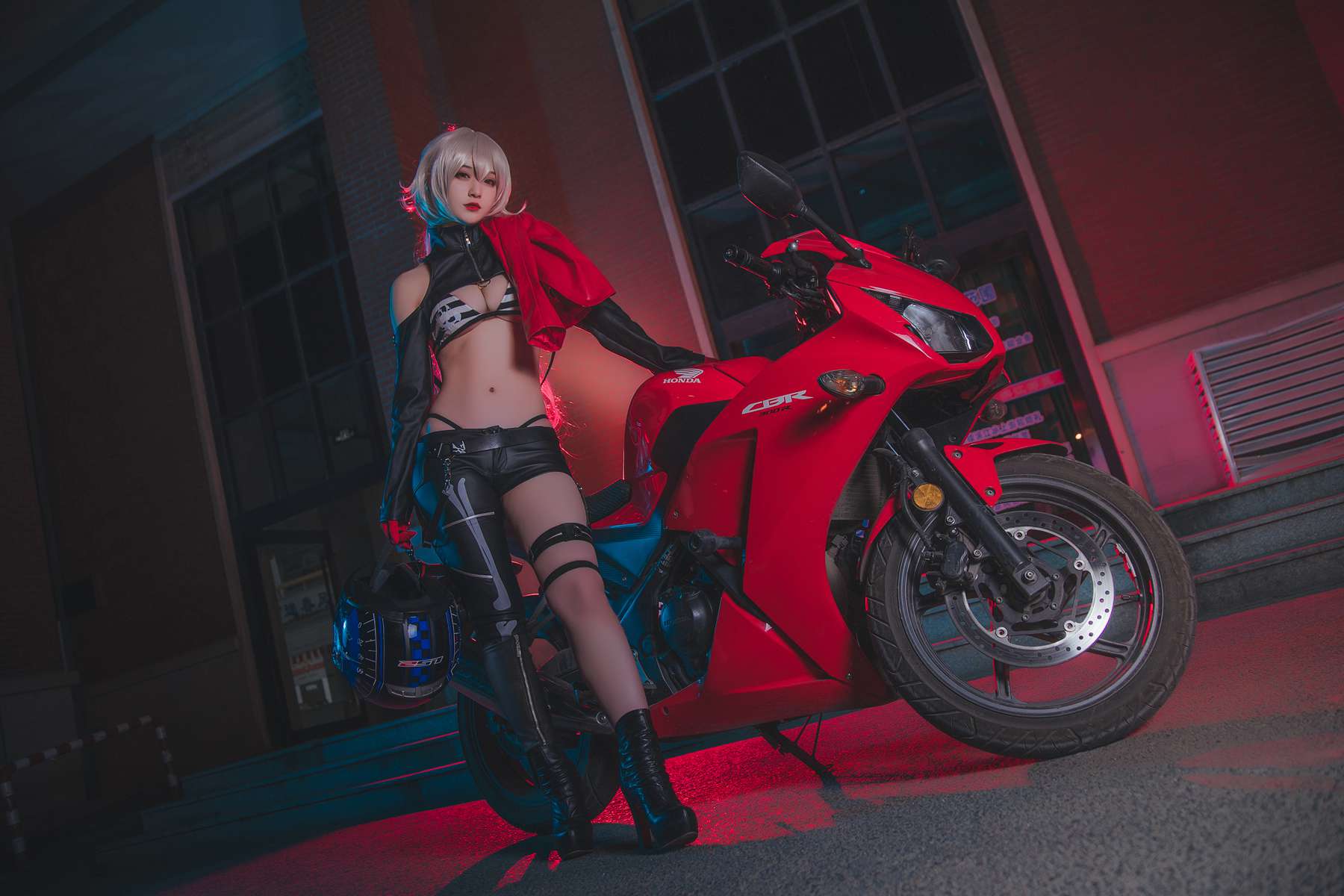 图片[19]-人气动漫Coser@铁板烧鬼舞 中山码头黑贞黑呆双人 在线浏览 – 速更版-美库