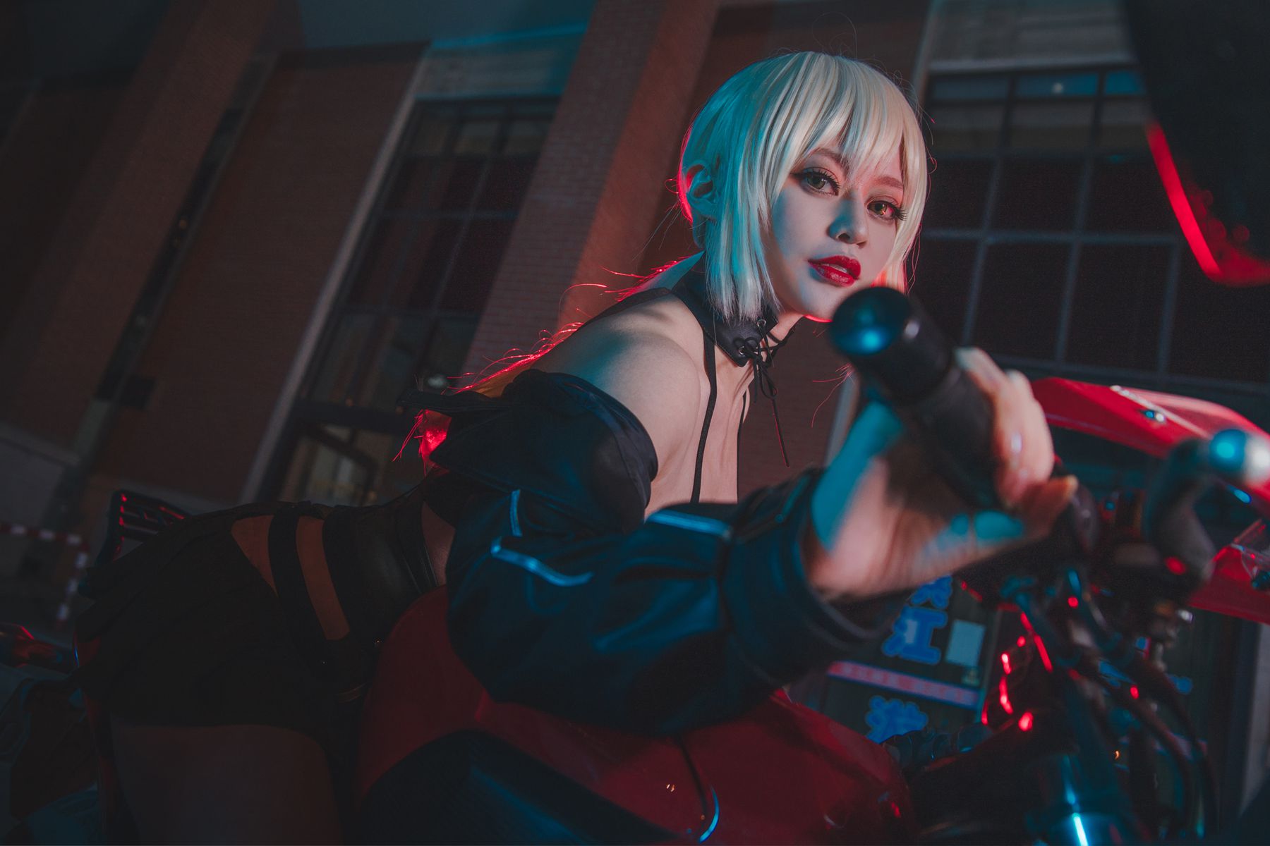 图片[20]-人气动漫Coser@铁板烧鬼舞 中山码头黑贞黑呆双人 在线浏览 – 速更版-美库