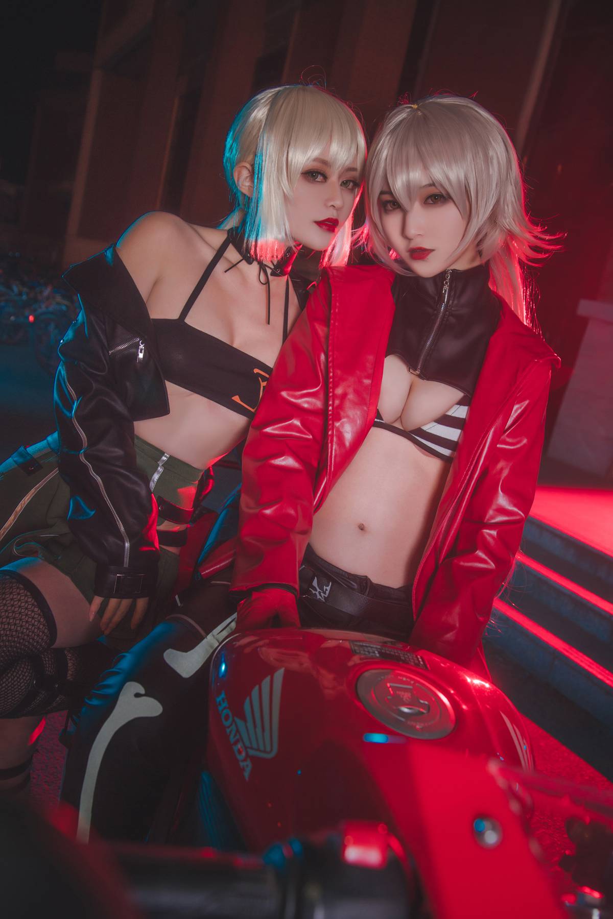 图片[21]-人气动漫Coser@铁板烧鬼舞 中山码头黑贞黑呆双人 在线浏览 – 速更版-美库