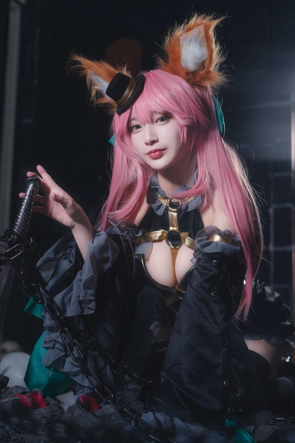 图片[10]-人气动漫Coser@铁板烧鬼舞 玉藻前 魔术 在线浏览 – 速更版-美库