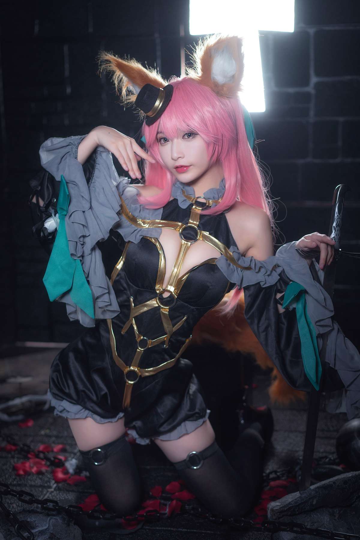 图片[12]-人气动漫Coser@铁板烧鬼舞 玉藻前 魔术 在线浏览 – 速更版-美库