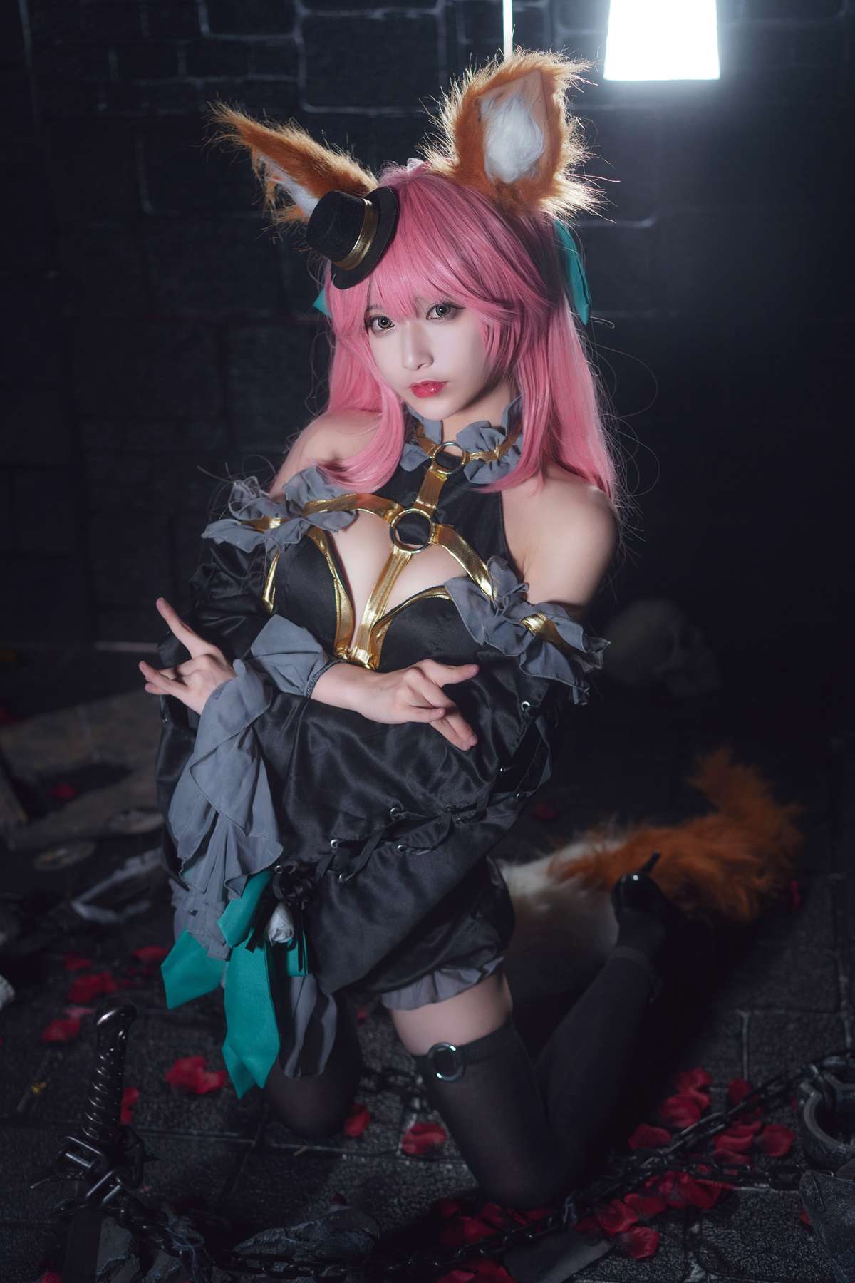 图片[18]-人气动漫Coser@铁板烧鬼舞 玉藻前 魔术 在线浏览 – 速更版-美库