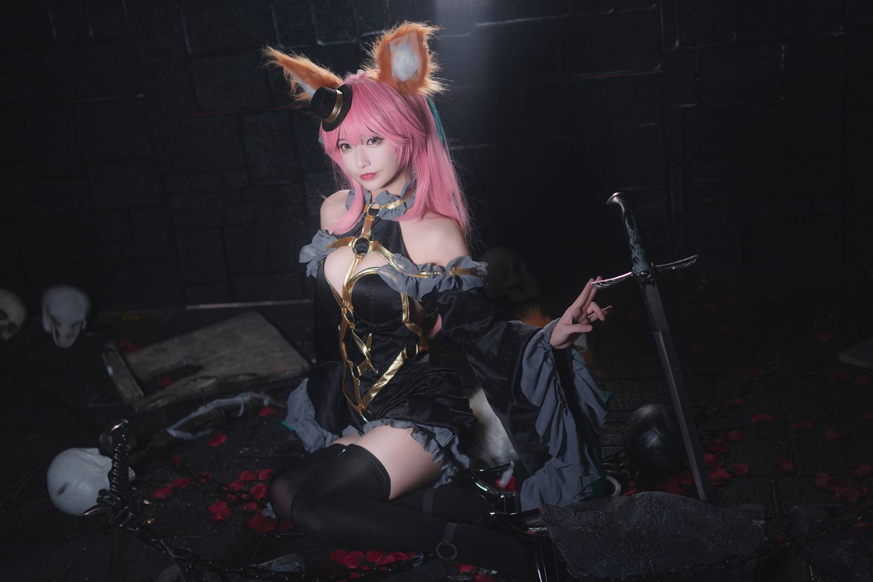 图片[21]-人气动漫Coser@铁板烧鬼舞 玉藻前 魔术 在线浏览 – 速更版-美库