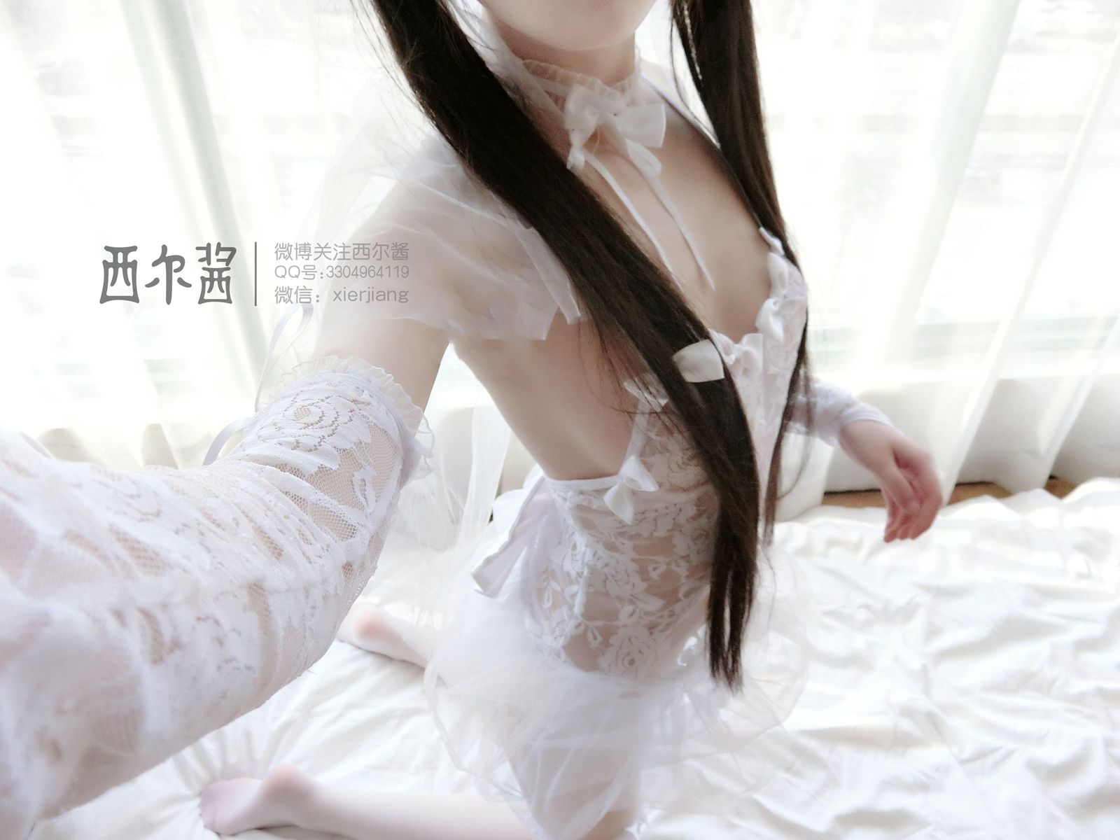 图片[21]-微博萌妹子@西尔酱 – 纯白花嫁 在线浏览 – 速更版-美库