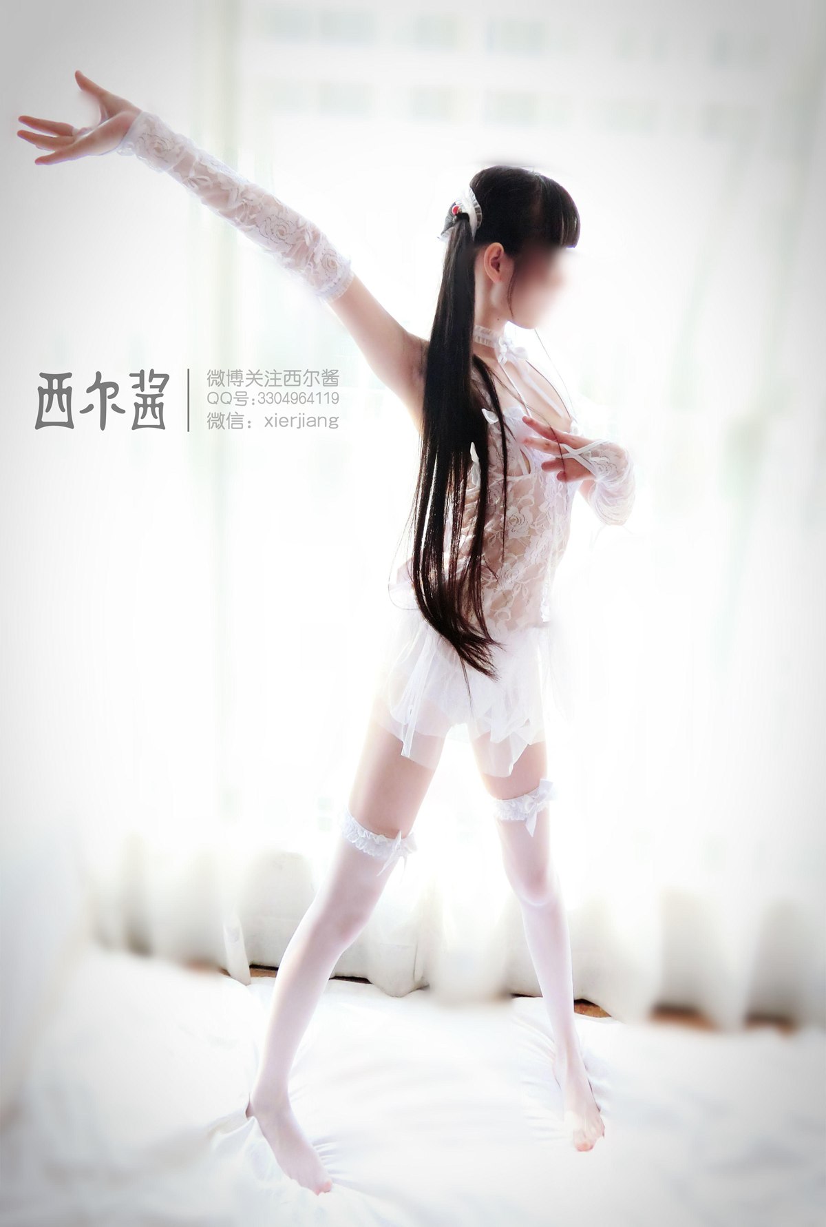 图片[28]-微博萌妹子@西尔酱 – 纯白花嫁 在线浏览 – 速更版-美库