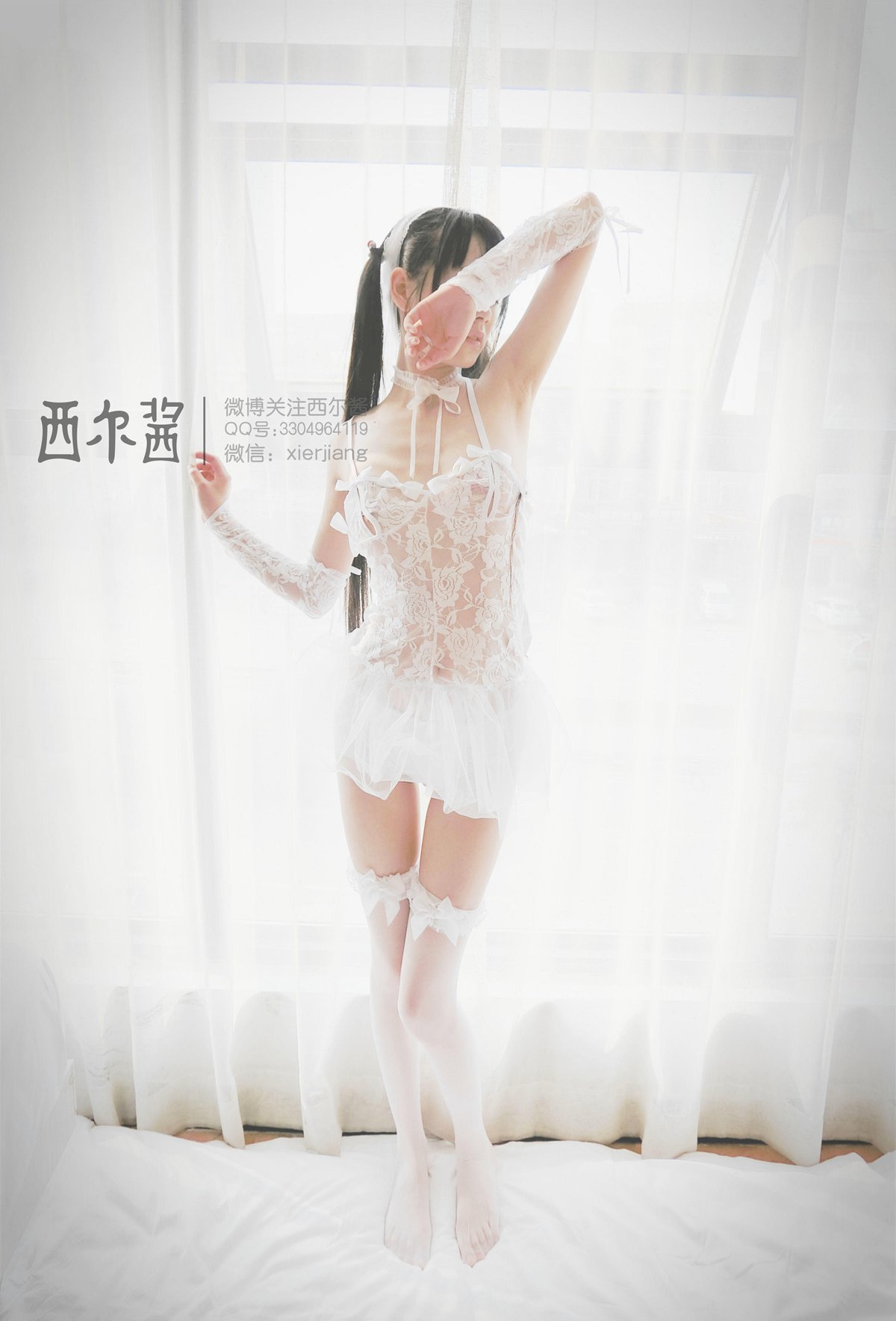 图片[31]-微博萌妹子@西尔酱 – 纯白花嫁 在线浏览 – 速更版-美库