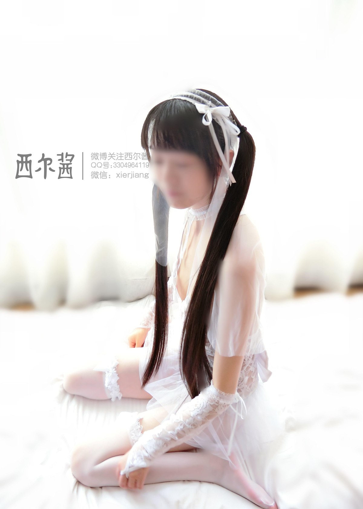 图片[48]-微博萌妹子@西尔酱 – 纯白花嫁 在线浏览 – 速更版-美库