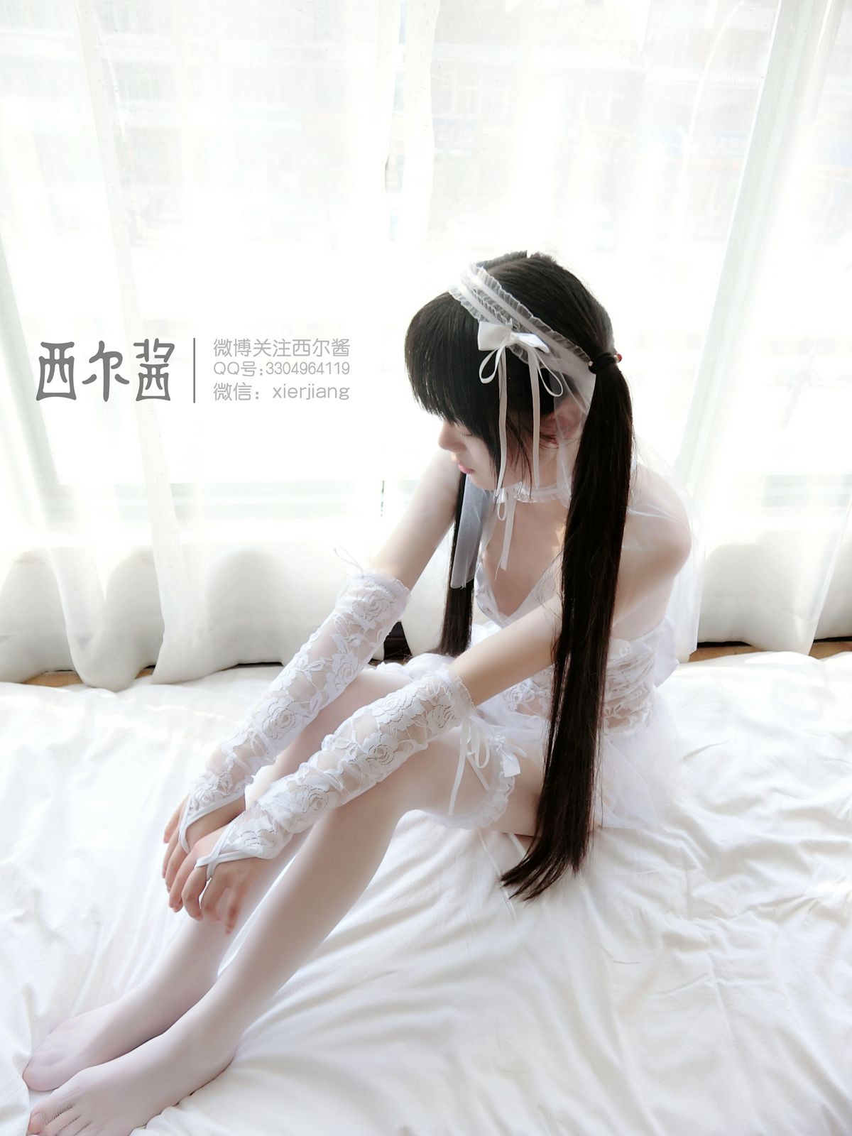 图片[56]-微博萌妹子@西尔酱 – 纯白花嫁 在线浏览 – 速更版-美库