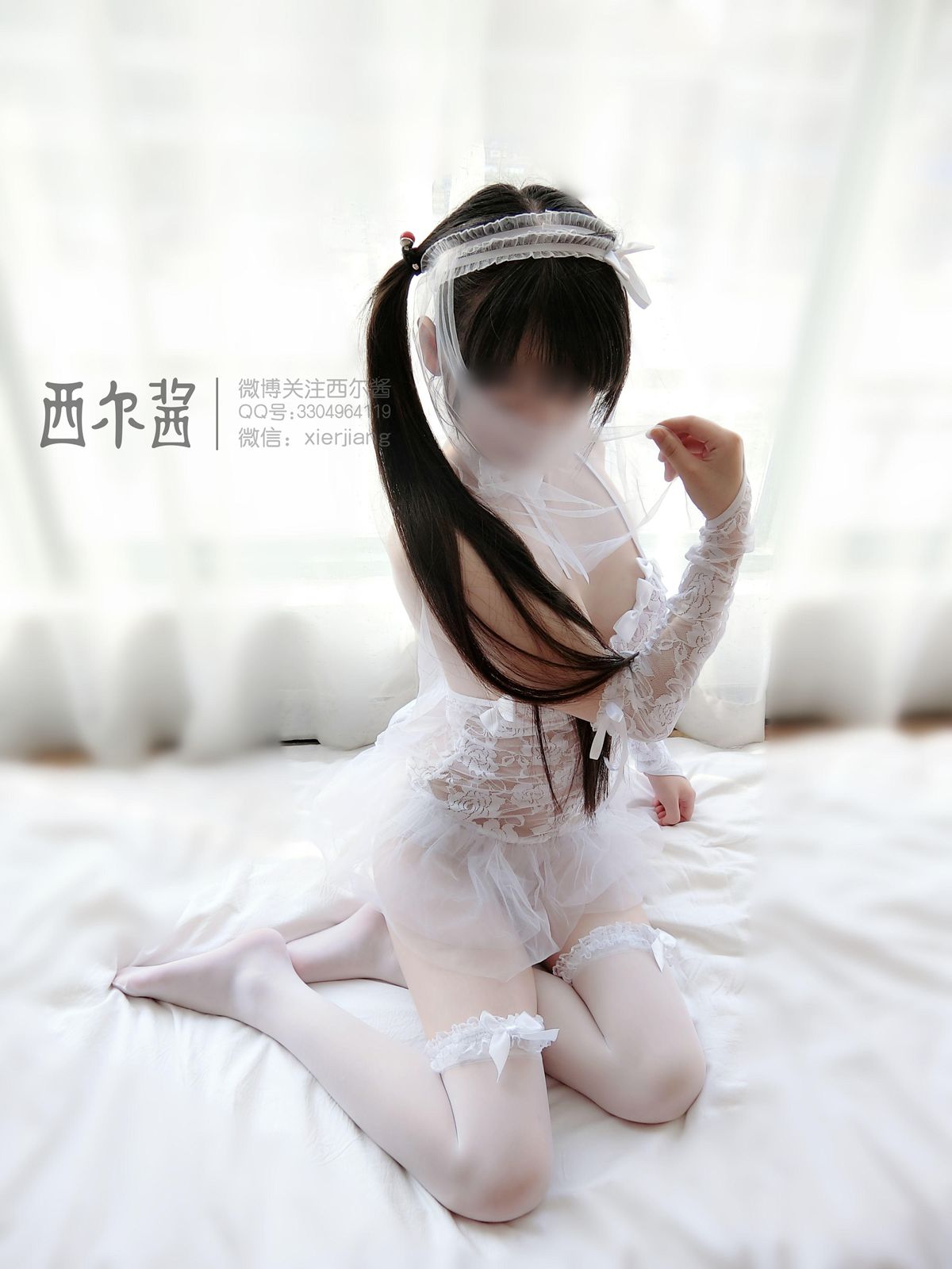 图片[65]-微博萌妹子@西尔酱 – 纯白花嫁 在线浏览 – 速更版-美库