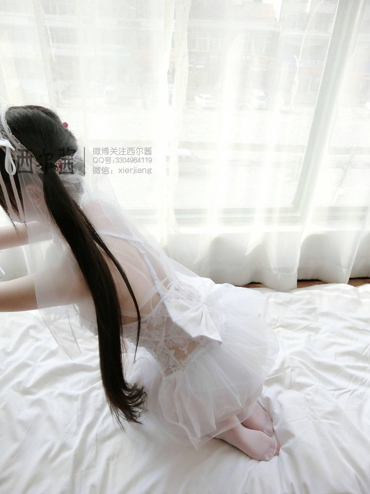 图片[83]-微博萌妹子@西尔酱 – 纯白花嫁 在线浏览 – 速更版-美库