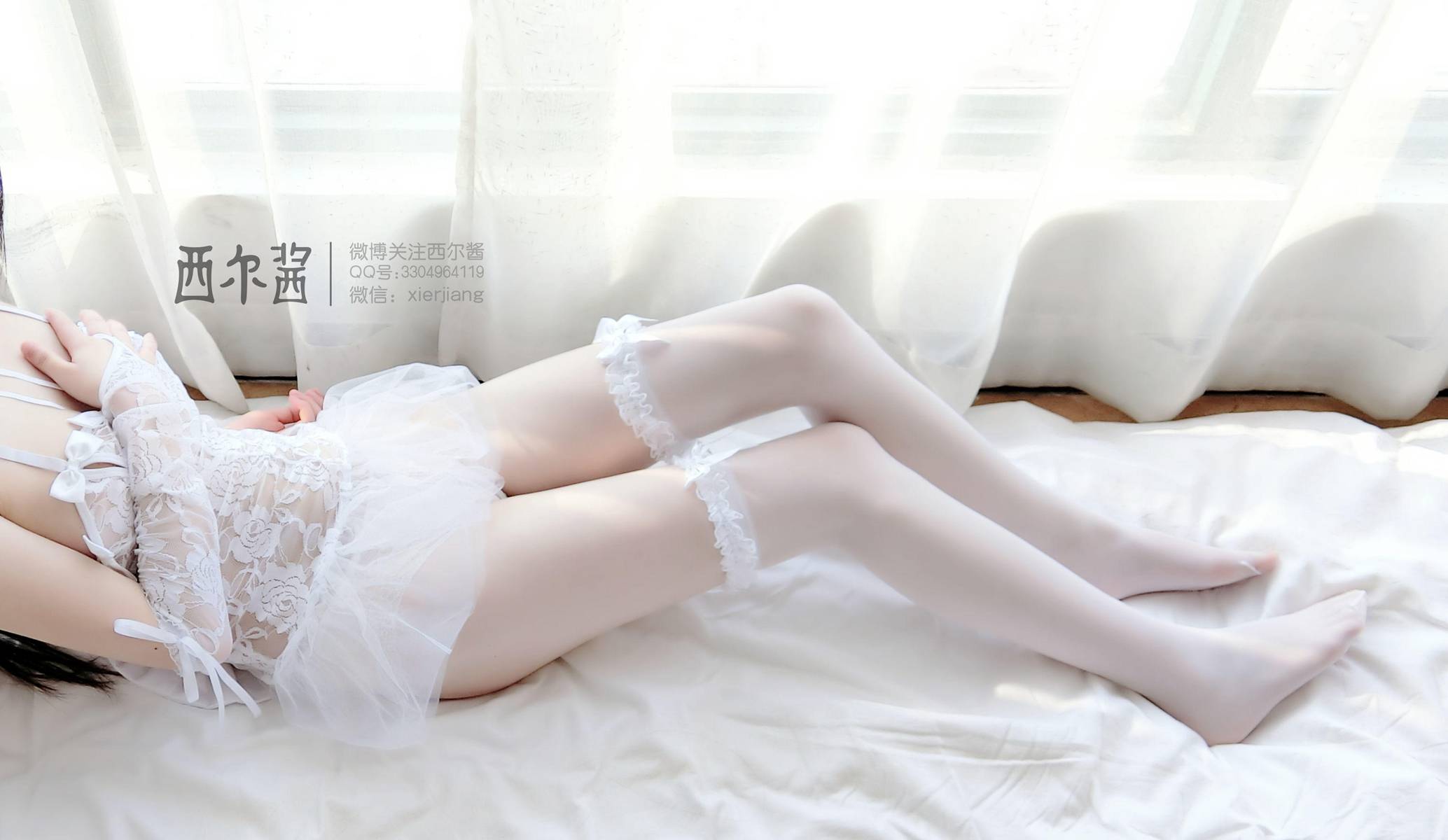 图片[92]-微博萌妹子@西尔酱 – 纯白花嫁 在线浏览 – 速更版-美库