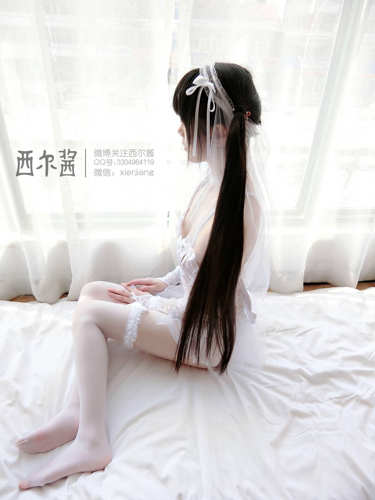图片[93]-微博萌妹子@西尔酱 – 纯白花嫁 在线浏览 – 速更版-美库