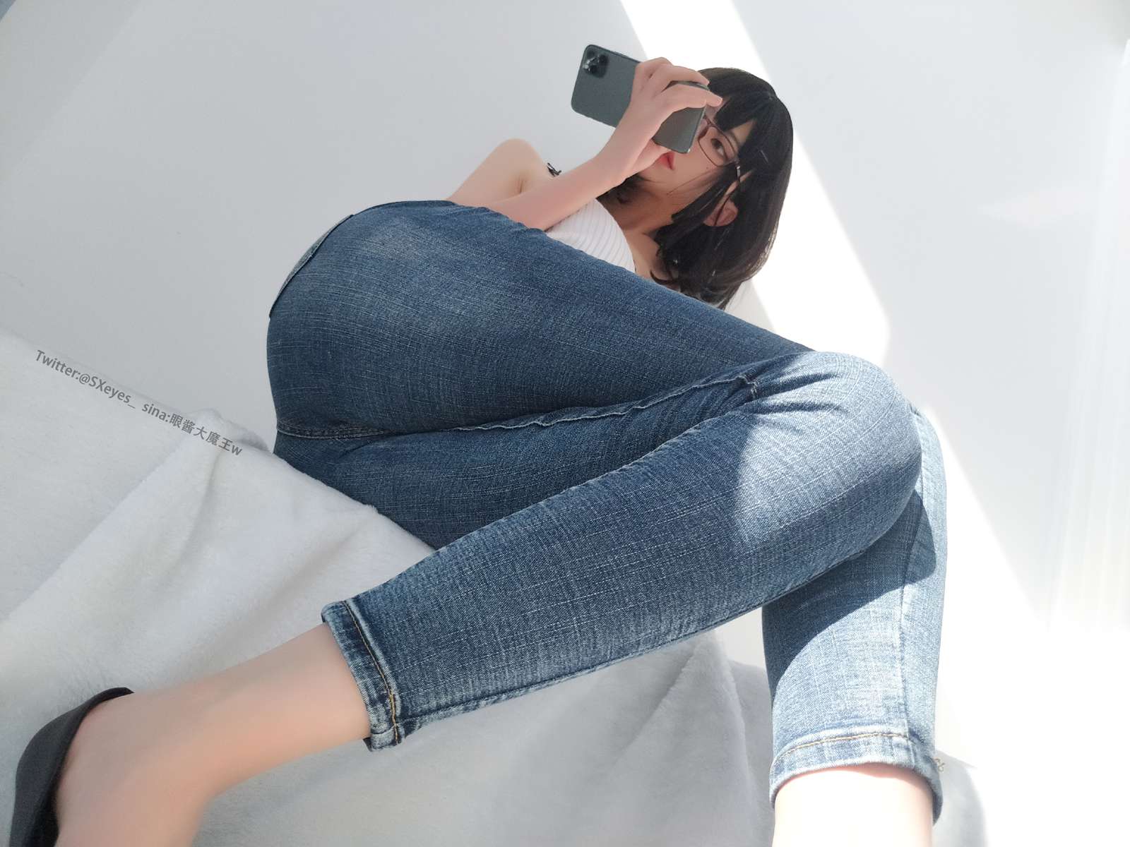 图片[32]-眼酱大魔王w@牛仔裤细高跟 在线浏览 – 速更版-美库