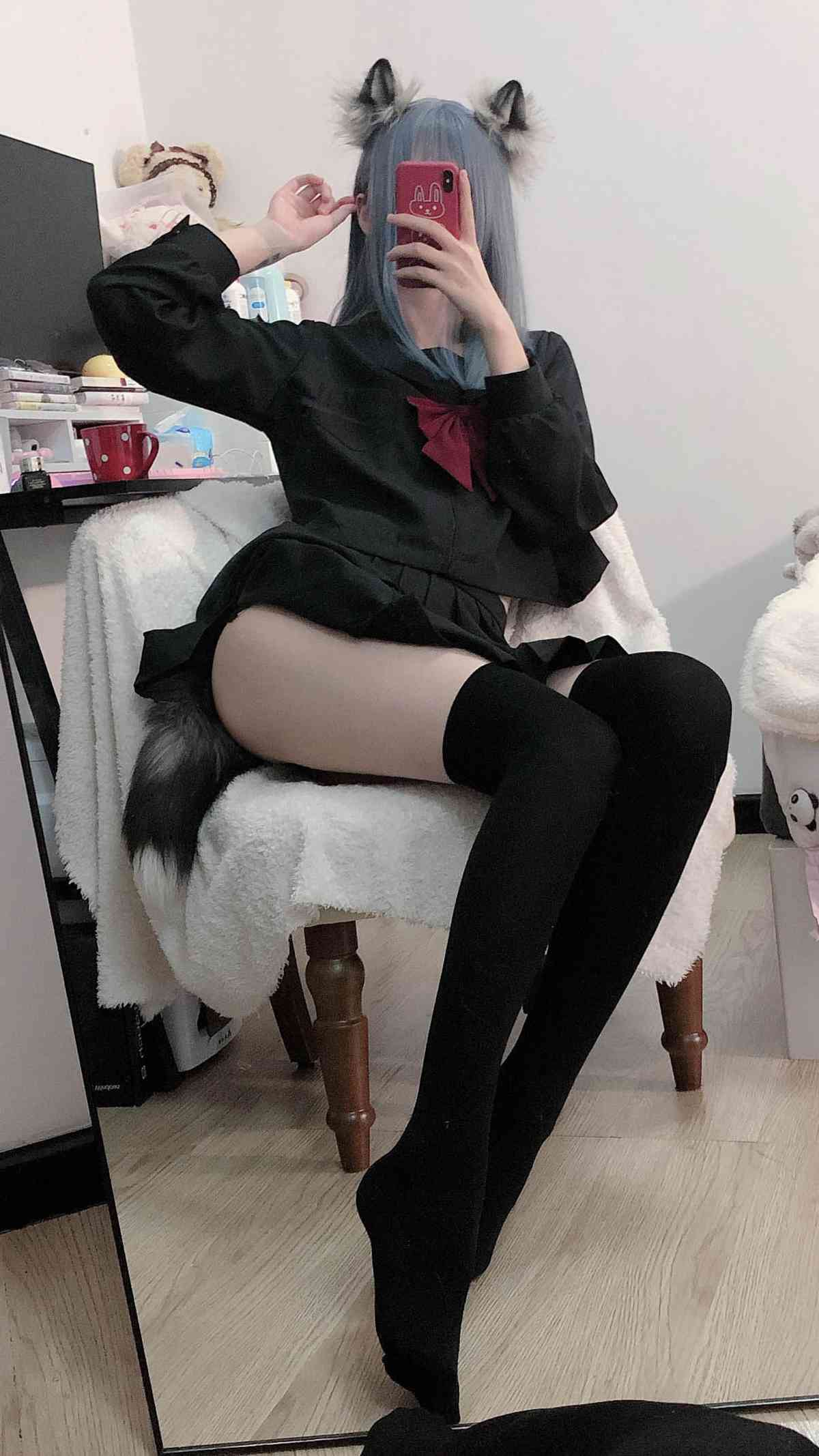 图片[13]-眼酱大魔王w@补丁 蝴蝶结黑丝 裸足 兽耳 在线浏览 – 速更版-美库