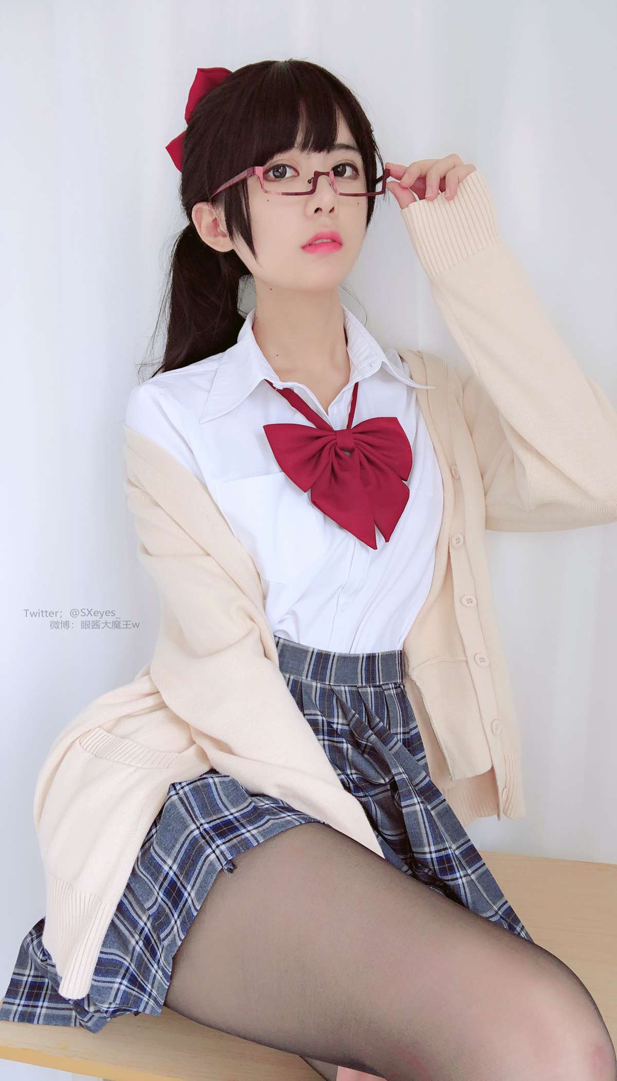 图片[27]-眼酱大魔王w@补丁 蝴蝶结黑丝 裸足 兽耳 在线浏览 – 速更版-美库