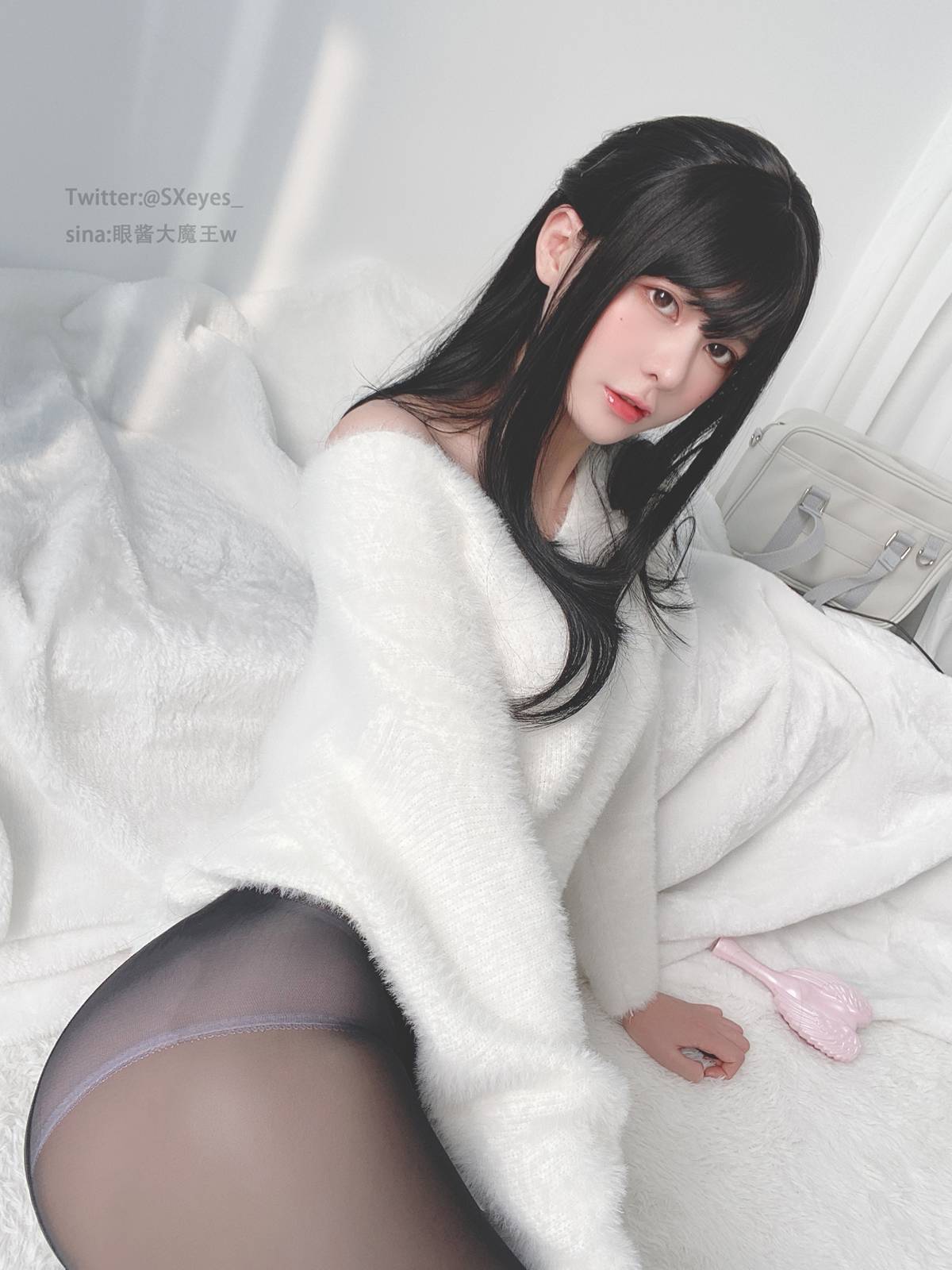 图片[23]-眼酱大魔王w@毛衣黑丝 在线浏览 – 速更版-美库