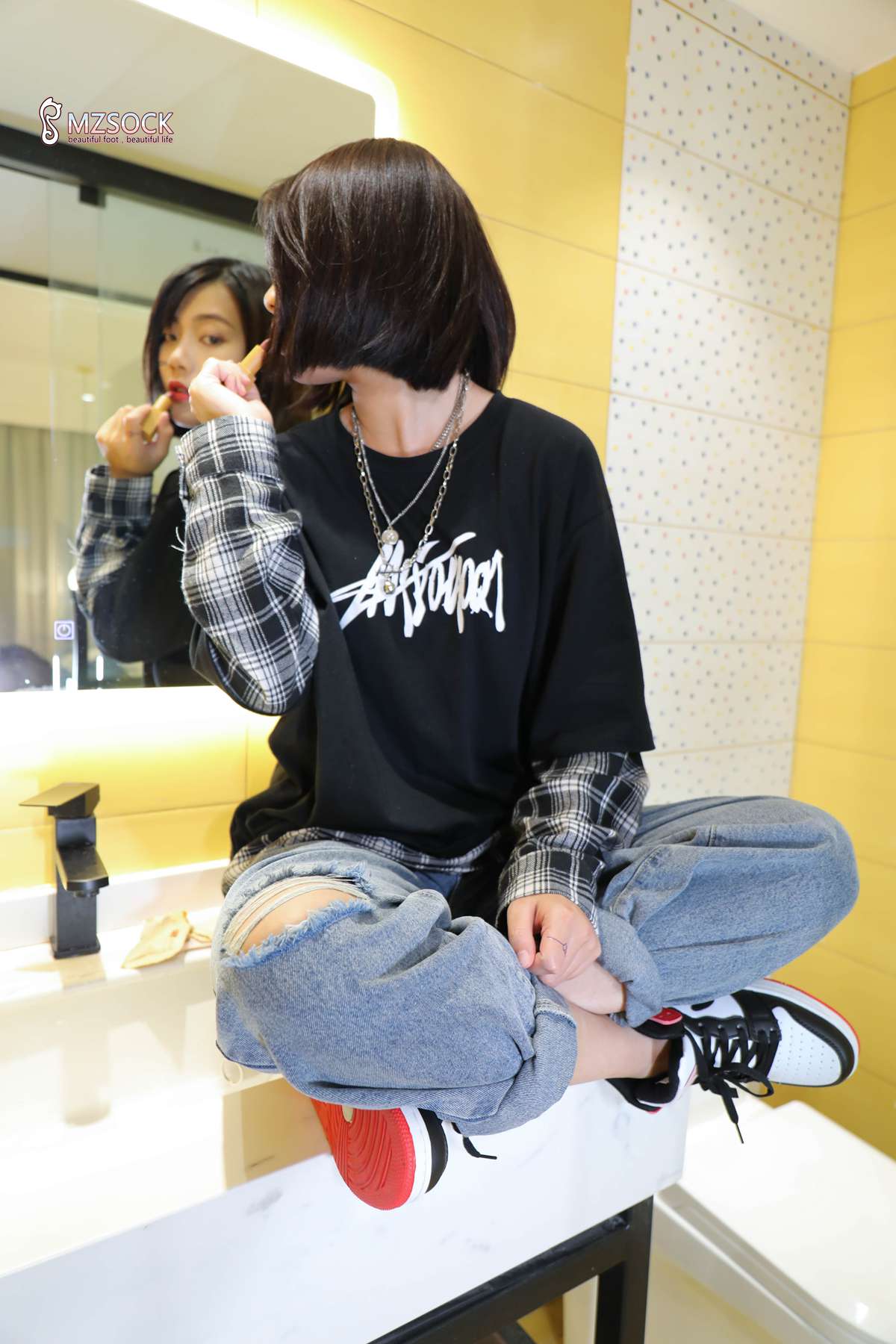 图片[19]-[MZSOCK爱美足] No.082 梦琪 在线浏览 – 速更版-美库