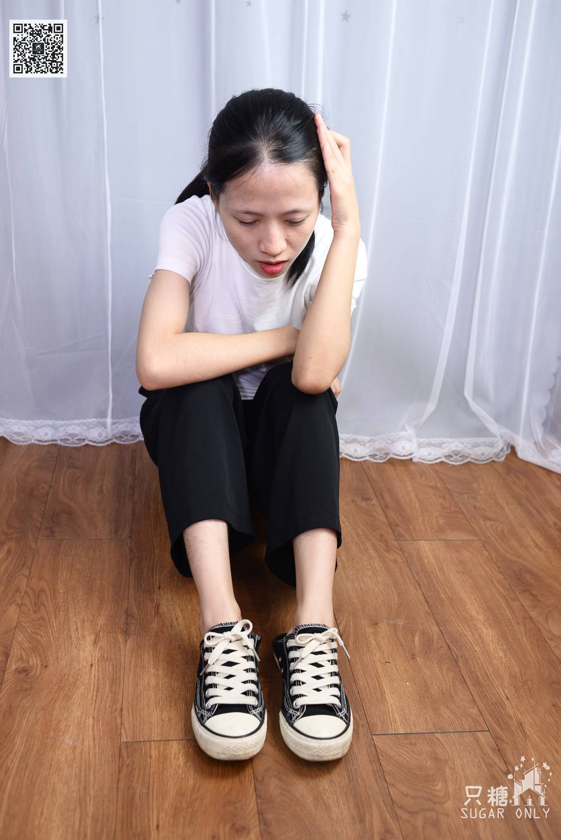 图片[193]-[只糖棉袜] NO.062 小晚 丸子头更显青春可爱 在线浏览 – 速更版-美库