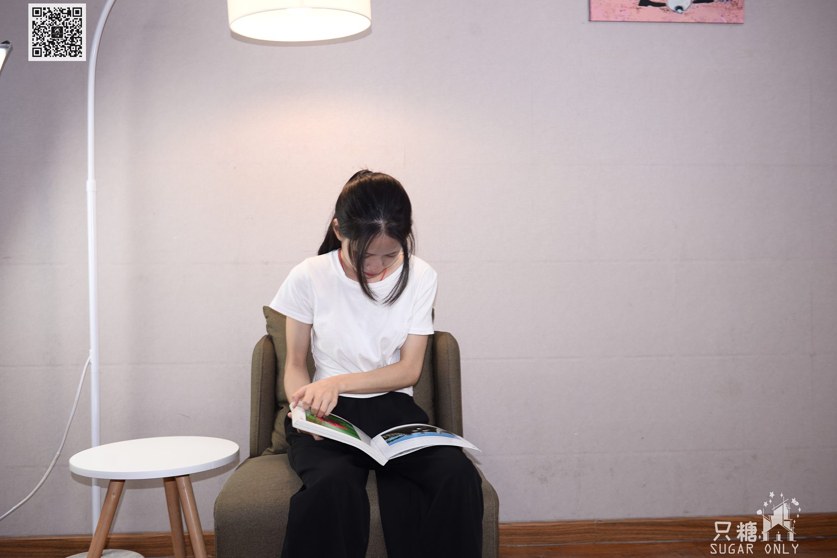 图片[16]-[只糖棉袜] NO.062 小晚 丸子头更显青春可爱 在线浏览 – 速更版-美库