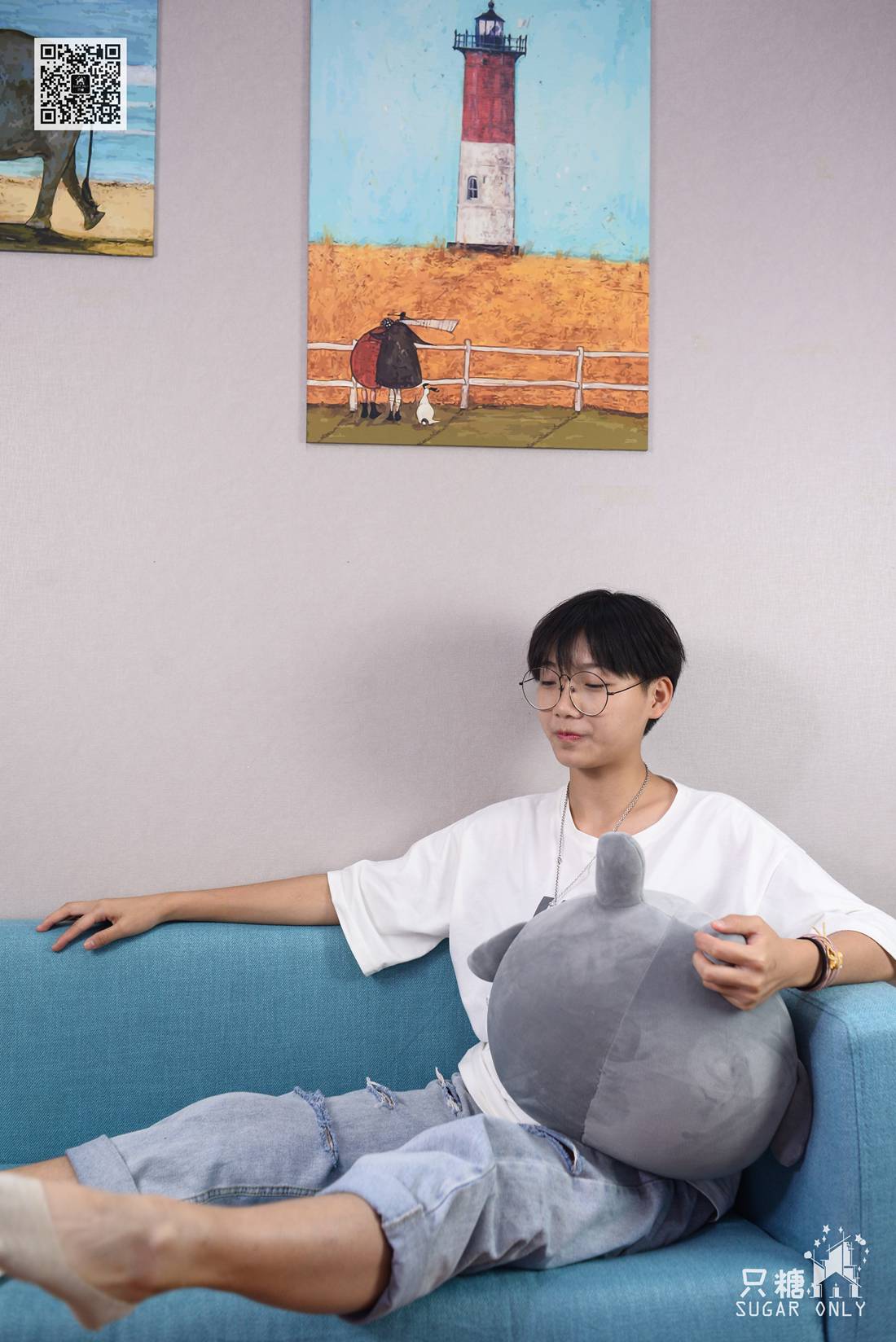 图片[163]-[只糖棉袜] NO.069 丸子 有所期待，有所憧憬，人生美妙的事情 在线浏览 – 速更版-美库