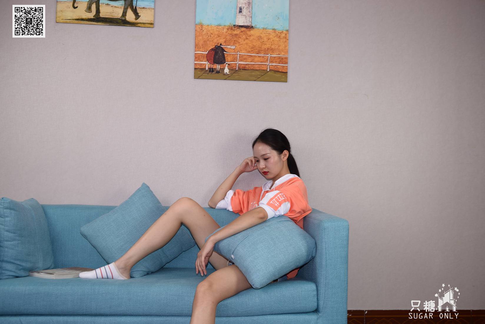 图片[89]-[只糖棉袜] NO.067 小伊 记忆里的马尾辫 在线浏览 – 速更版-美库