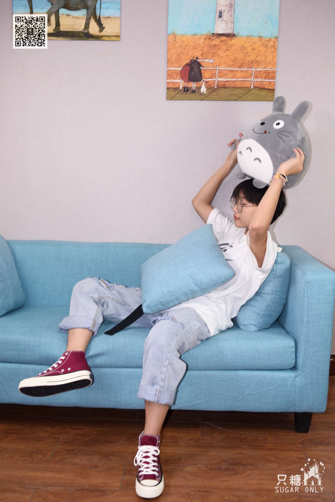 图片[74]-[只糖棉袜] NO.069 丸子 有所期待，有所憧憬，人生美妙的事情 在线浏览 – 速更版-美库