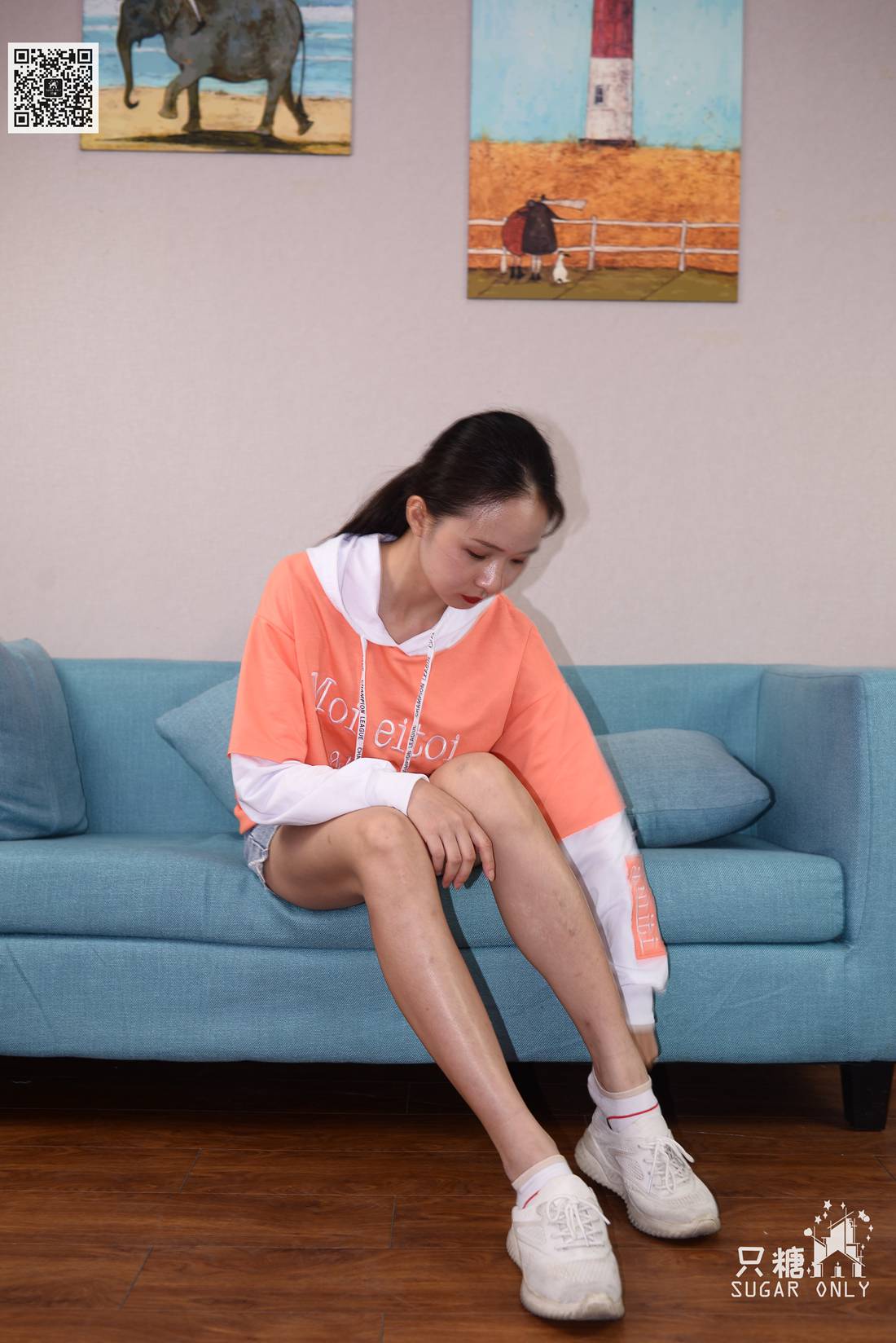 图片[54]-[只糖棉袜] NO.067 小伊 记忆里的马尾辫 在线浏览 – 速更版-美库