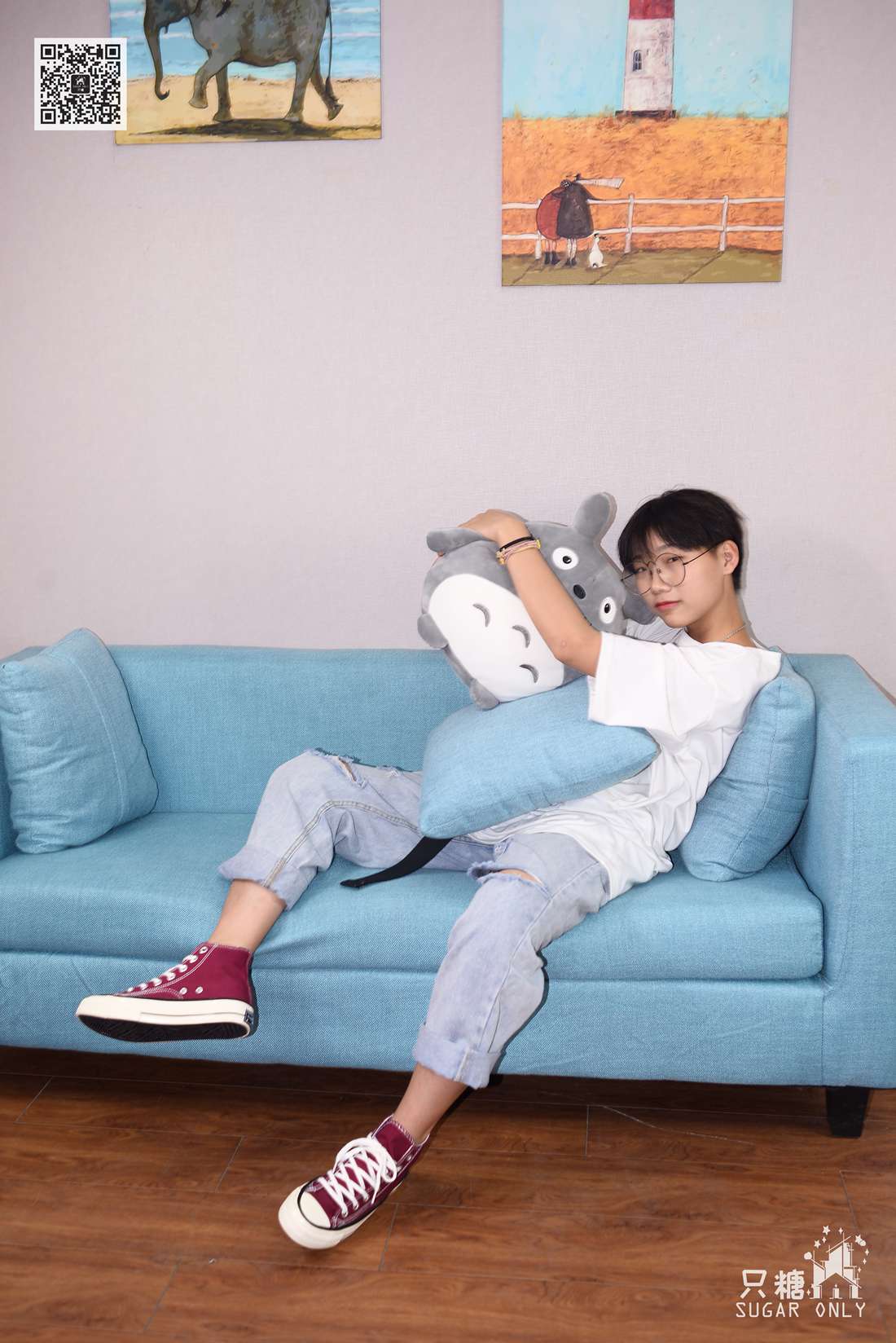 图片[190]-[只糖棉袜] NO.069 丸子 有所期待，有所憧憬，人生美妙的事情 在线浏览 – 速更版-美库