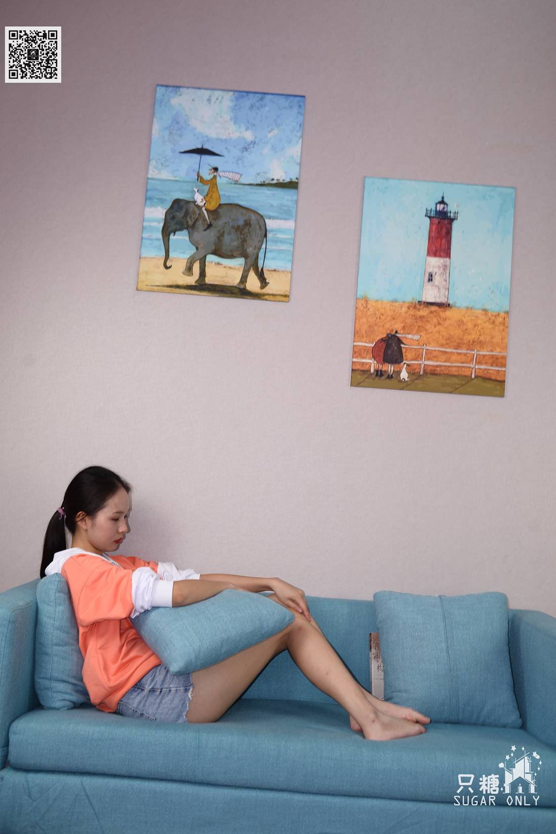 图片[91]-[只糖棉袜] NO.067 小伊 记忆里的马尾辫 在线浏览 – 速更版-美库