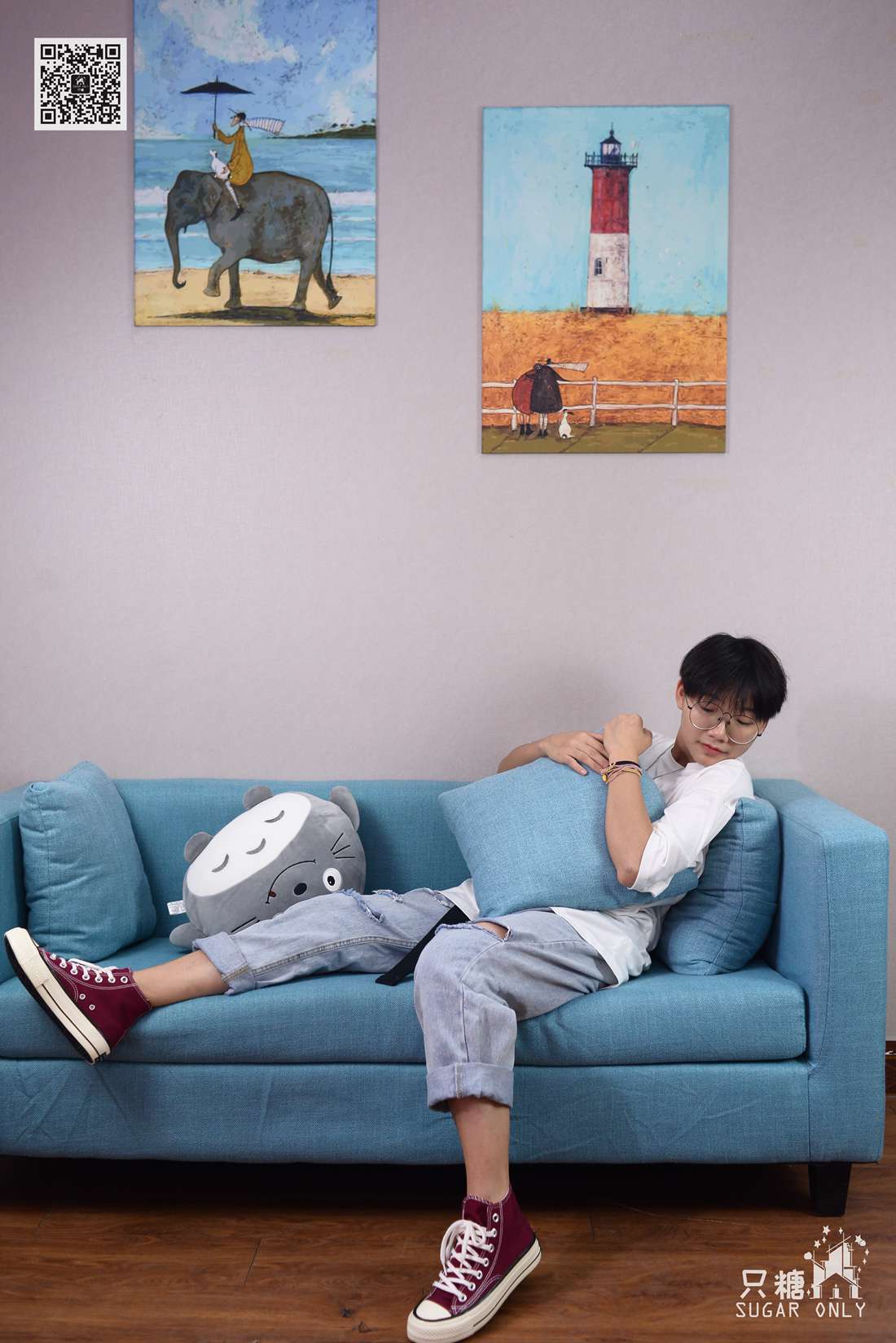 图片[106]-[只糖棉袜] NO.069 丸子 有所期待，有所憧憬，人生美妙的事情 在线浏览 – 速更版-美库